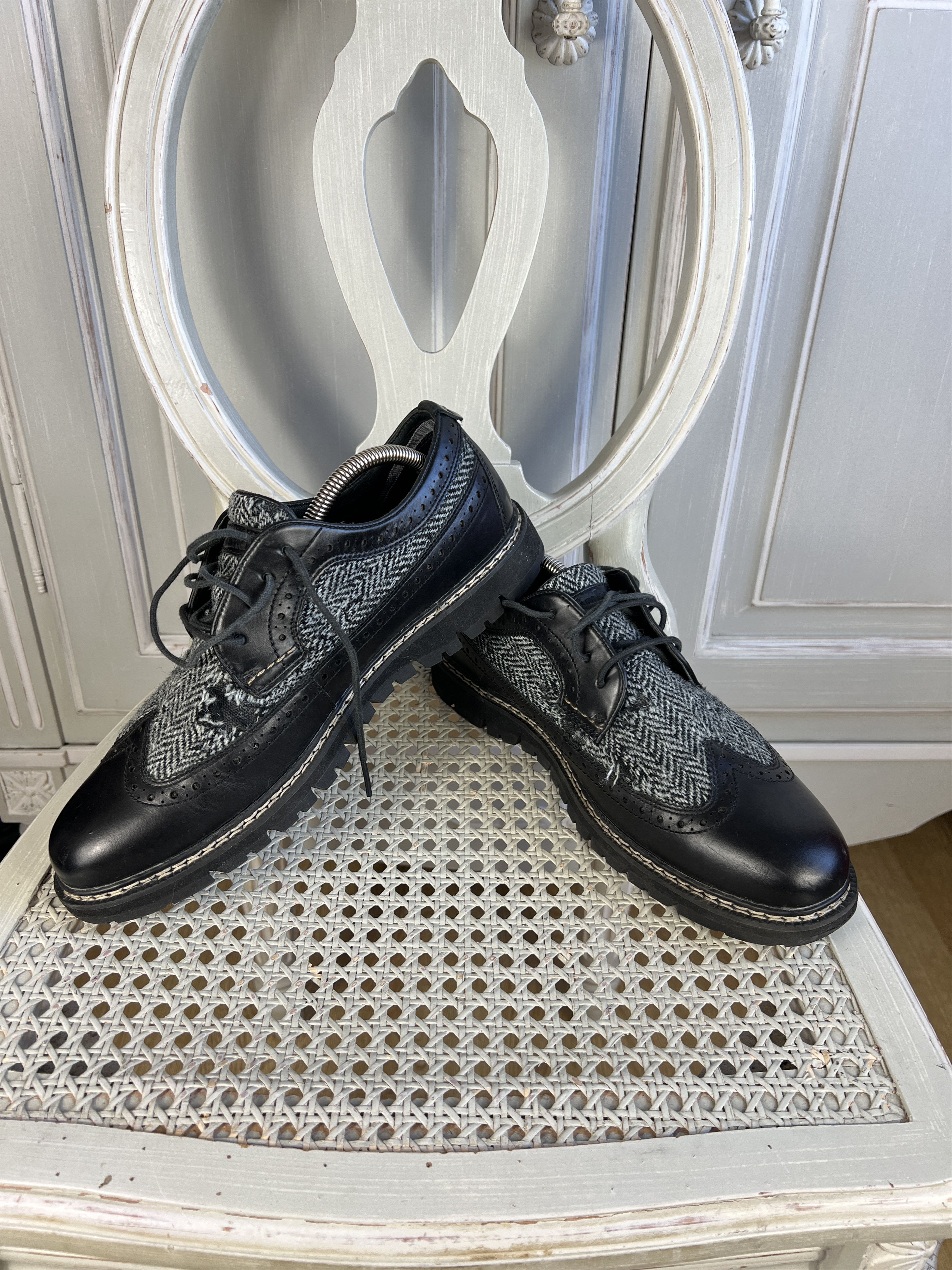 Harris Tweed × Timberland TIMBERLAND BROGUE HARRIS TWEED SHOES Size US 9 / EU 42 - 5 Thumbnail