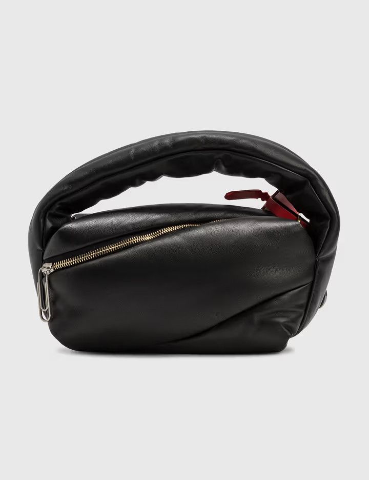 Off-White o1y1225 Size : OS / Leather Handbag in Black Size ONE SIZE - 3 Thumbnail