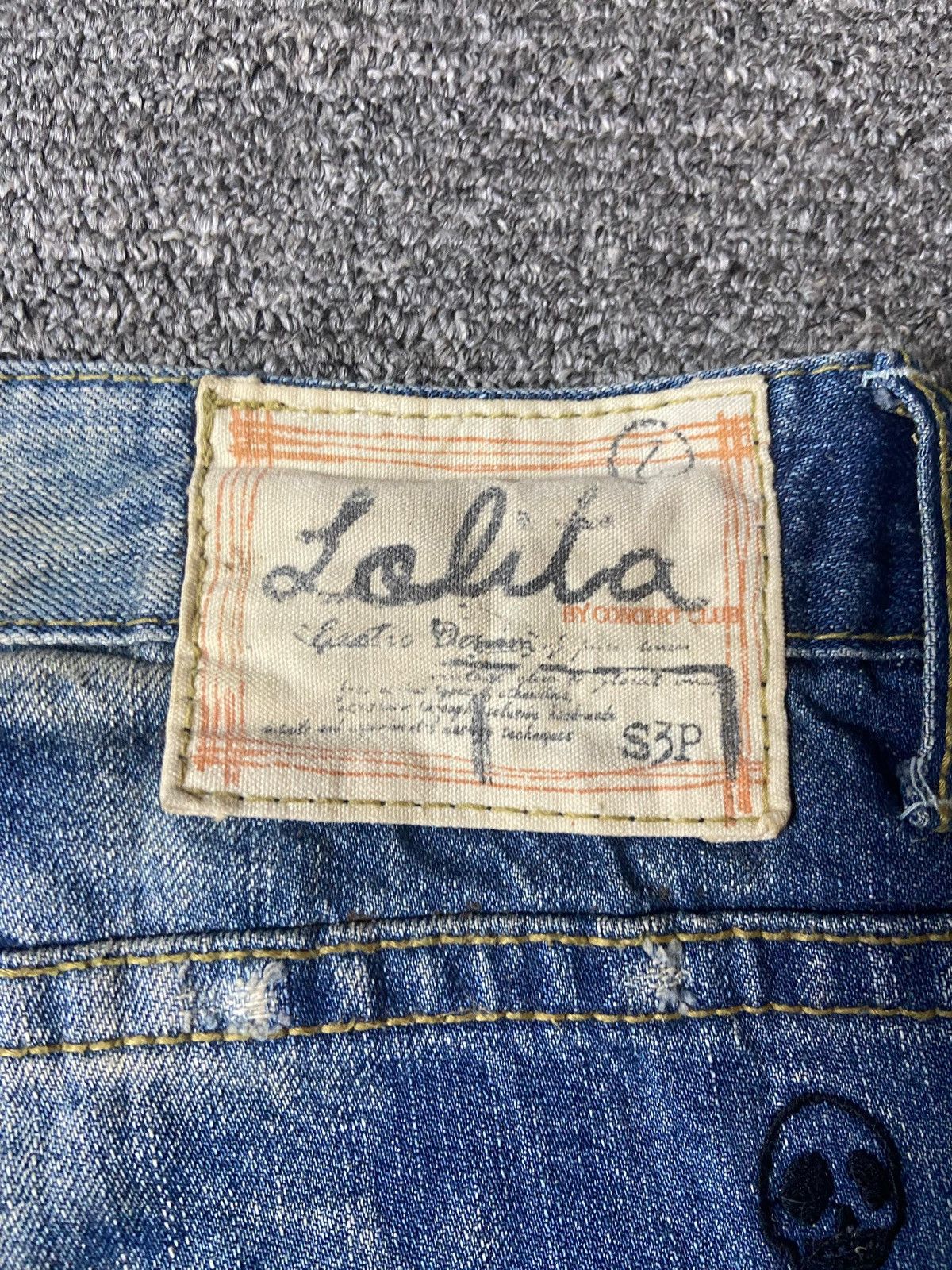 Japanese Brand Vintage Lolita Jeans Light Wash Denim (151) Size US 30 / EU 46 - 4 Thumbnail