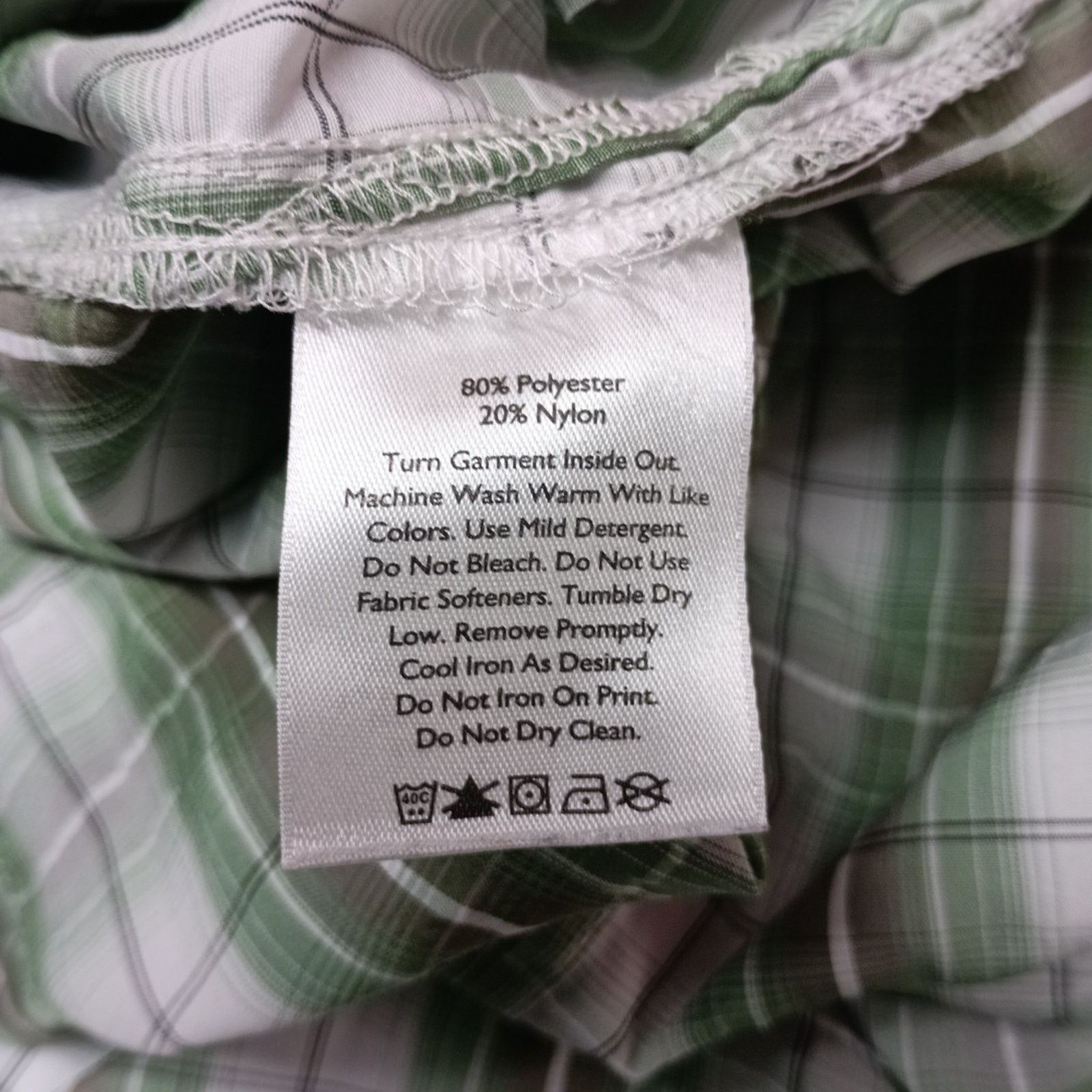 Eddie Bauer Eddie Bauer AV Shirt Men's Size 2XL Button Down Green Check Size US XXL / EU 58 / 5 - 6 Thumbnail