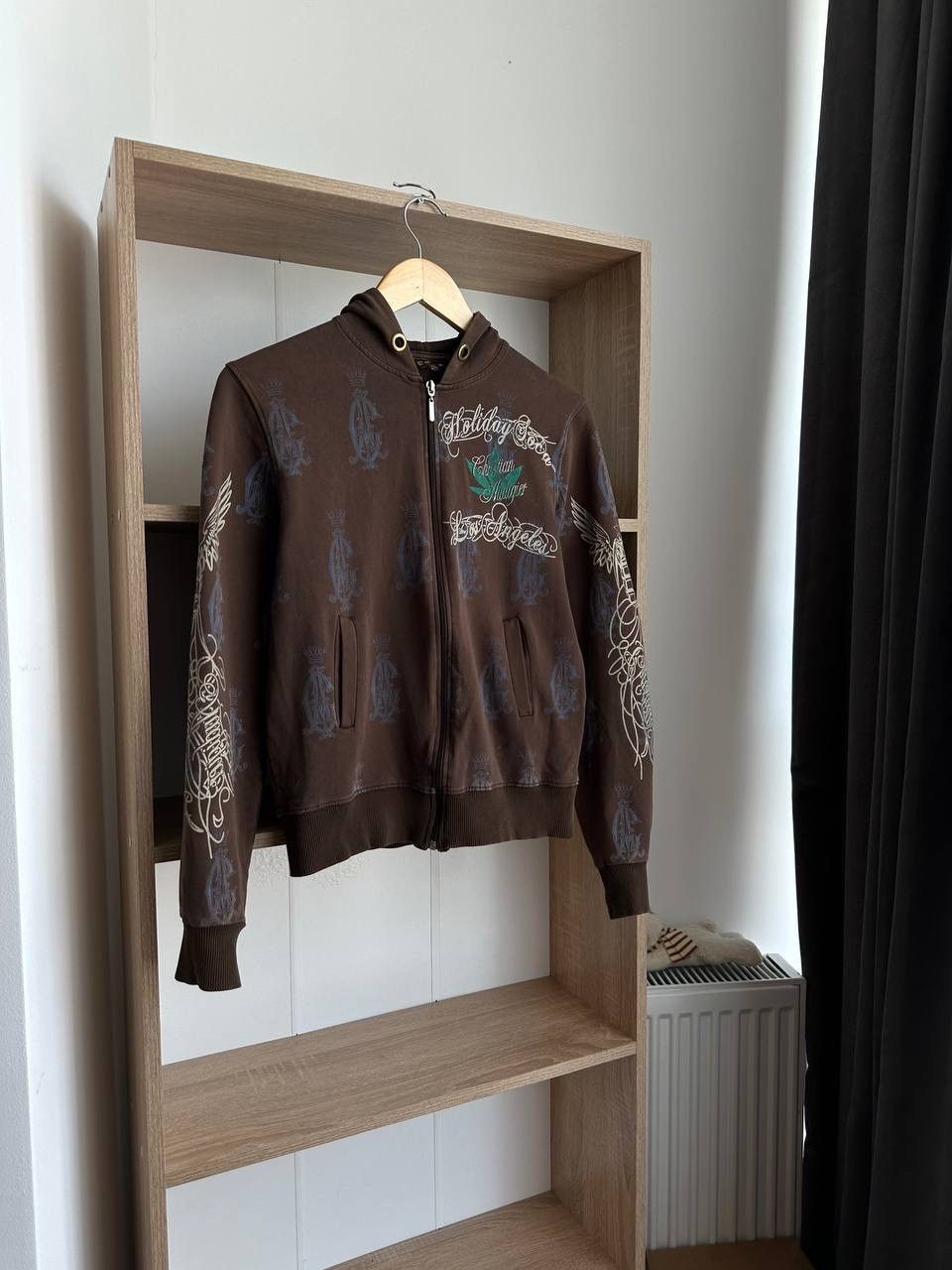 Christian Audigier × Ed Hardy × Vintage Vintage Ed Hardy Christian Audigier Hoodie Size S / US 4 / IT 40 - 2 Thumbnail