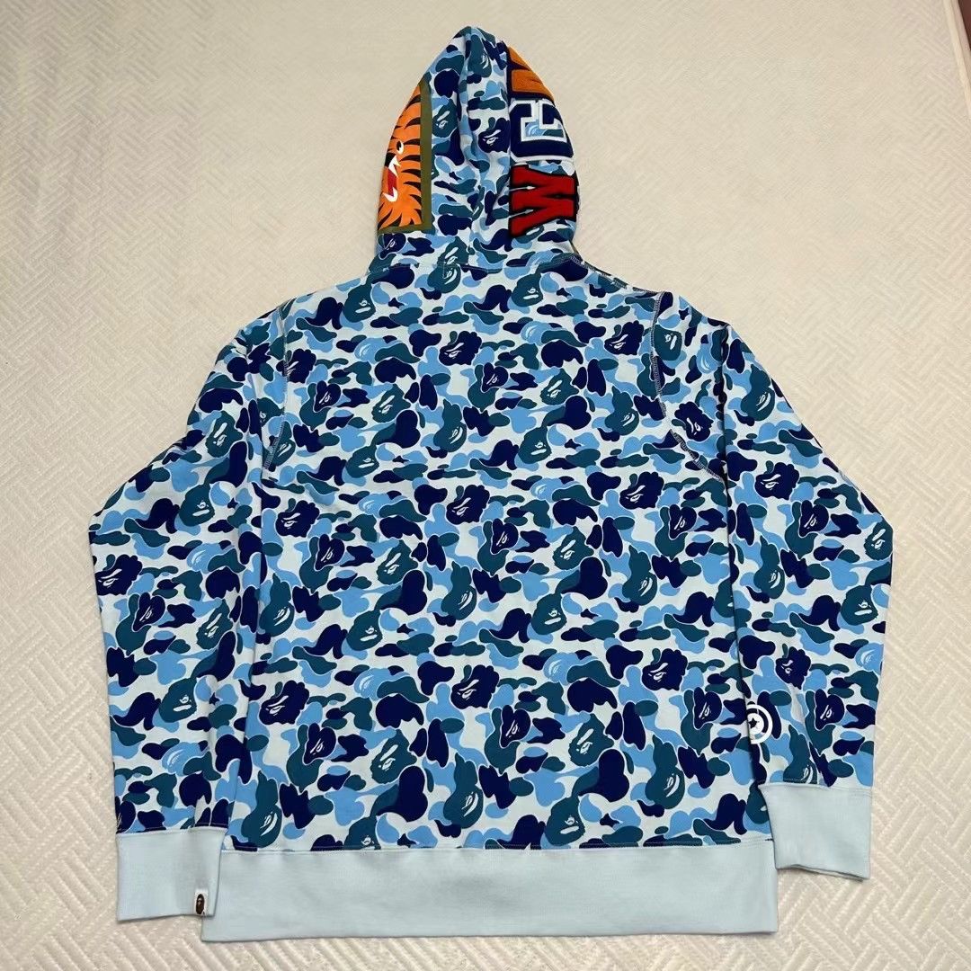 Bape COLOR CAMO SHARK FULL ZIP HOODIE Size US XL / EU 56 / 4 - 8 Thumbnail