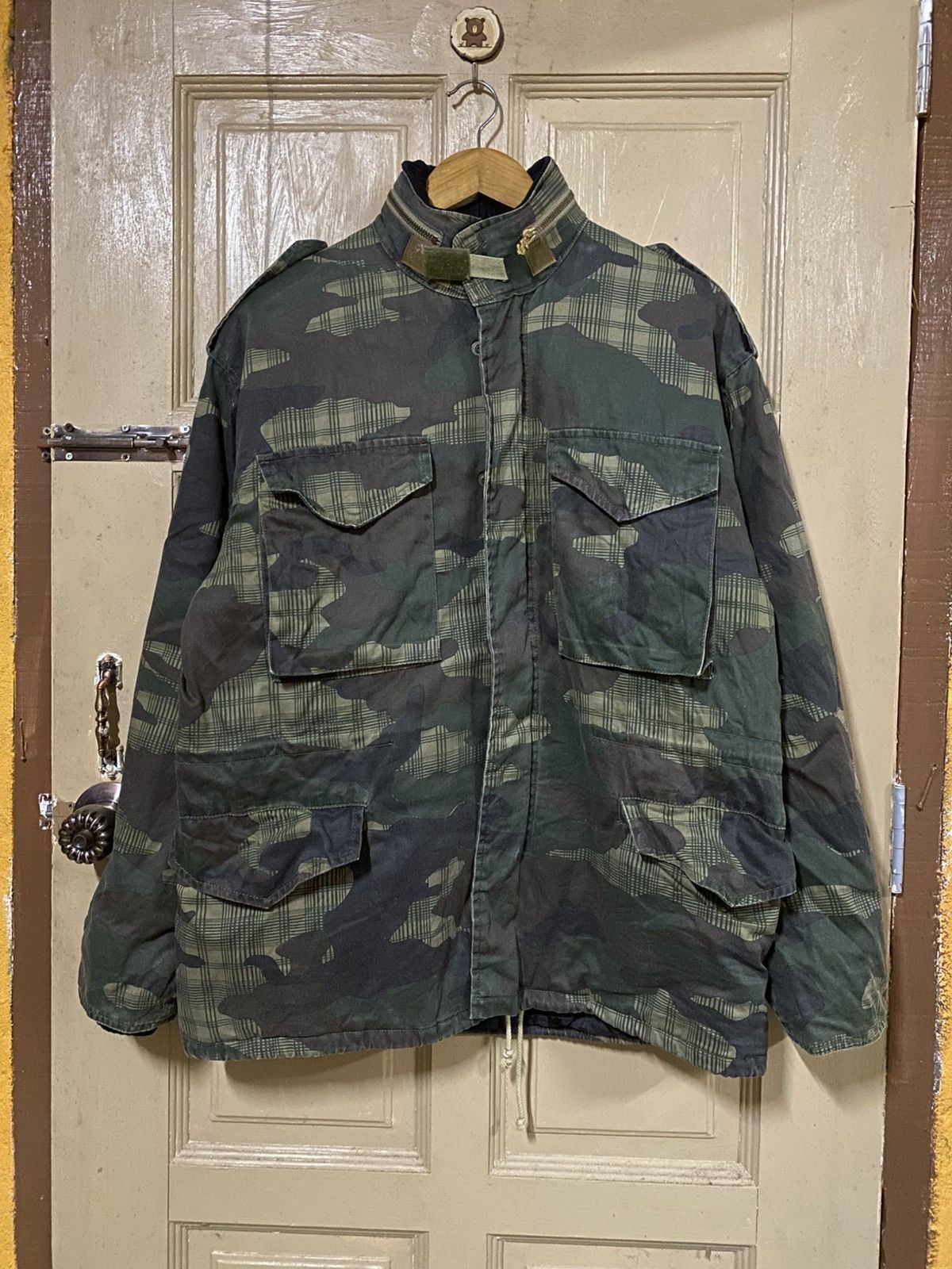Swagger Vintage 2006 Swagger x Thinsulate Camouflage Military Jacket Size US M / EU 48-50 / 2 - 3 Thumbnail