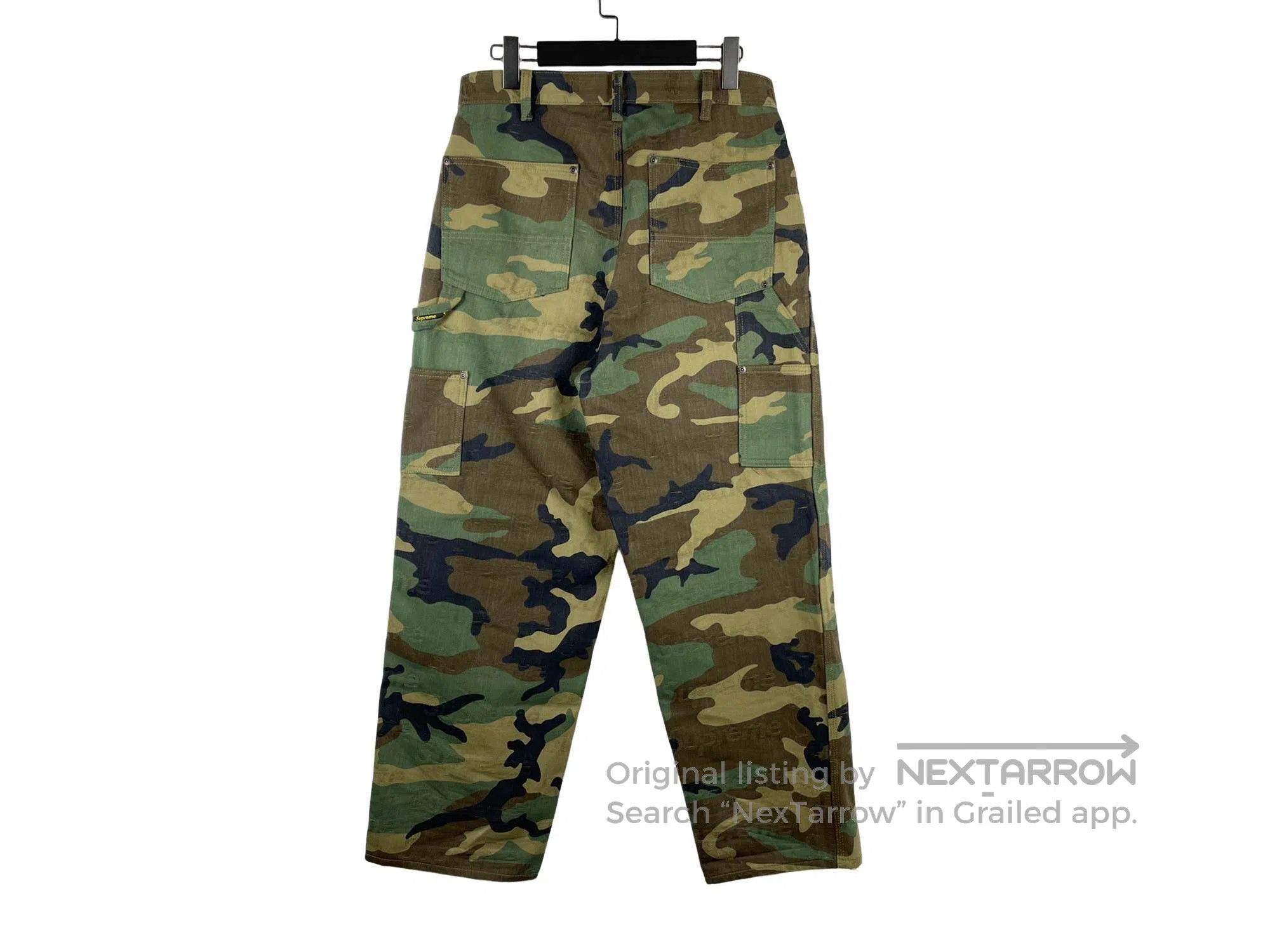 Supreme SUPREME Barrage Camo Knee Patch Denim Pants Size US 30 / EU 46 - 2 Thumbnail