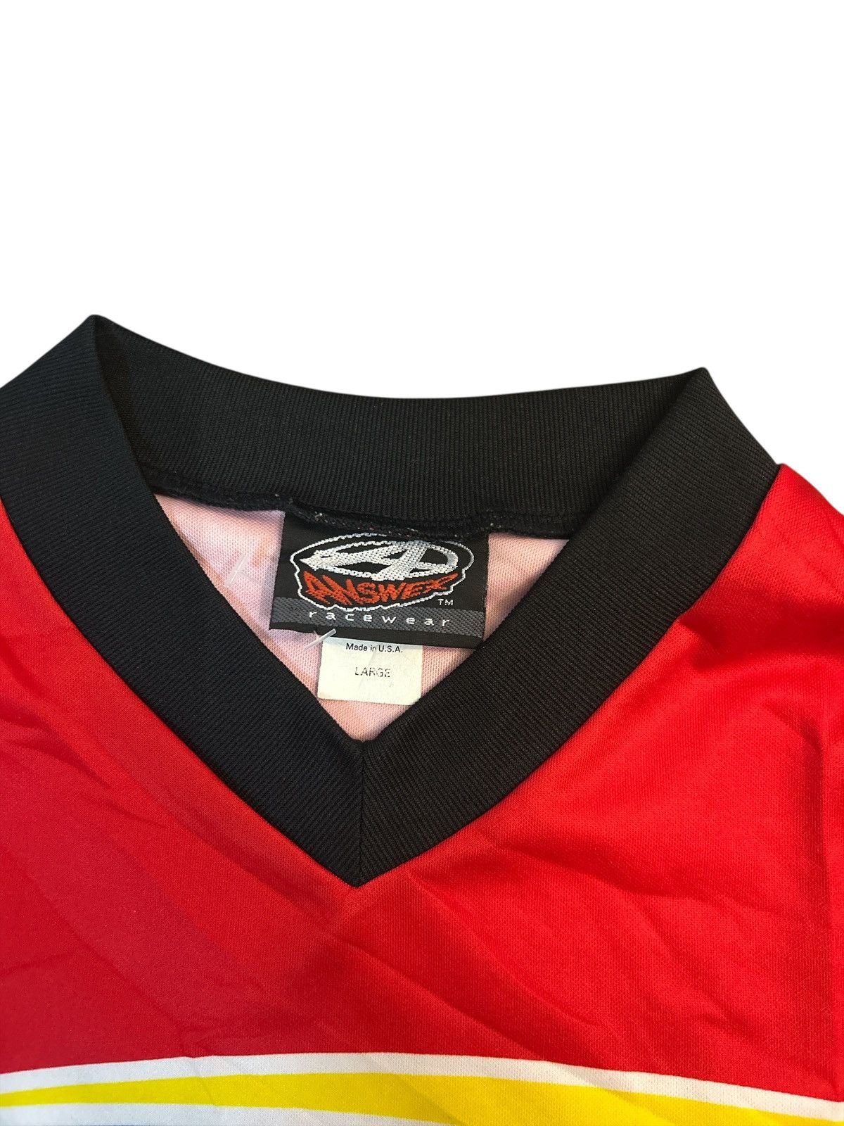 Vintage VINTAGE 90s Answer Racing Motocross MX Jersey Size US L / EU 52-54 / 3 - 6 Thumbnail