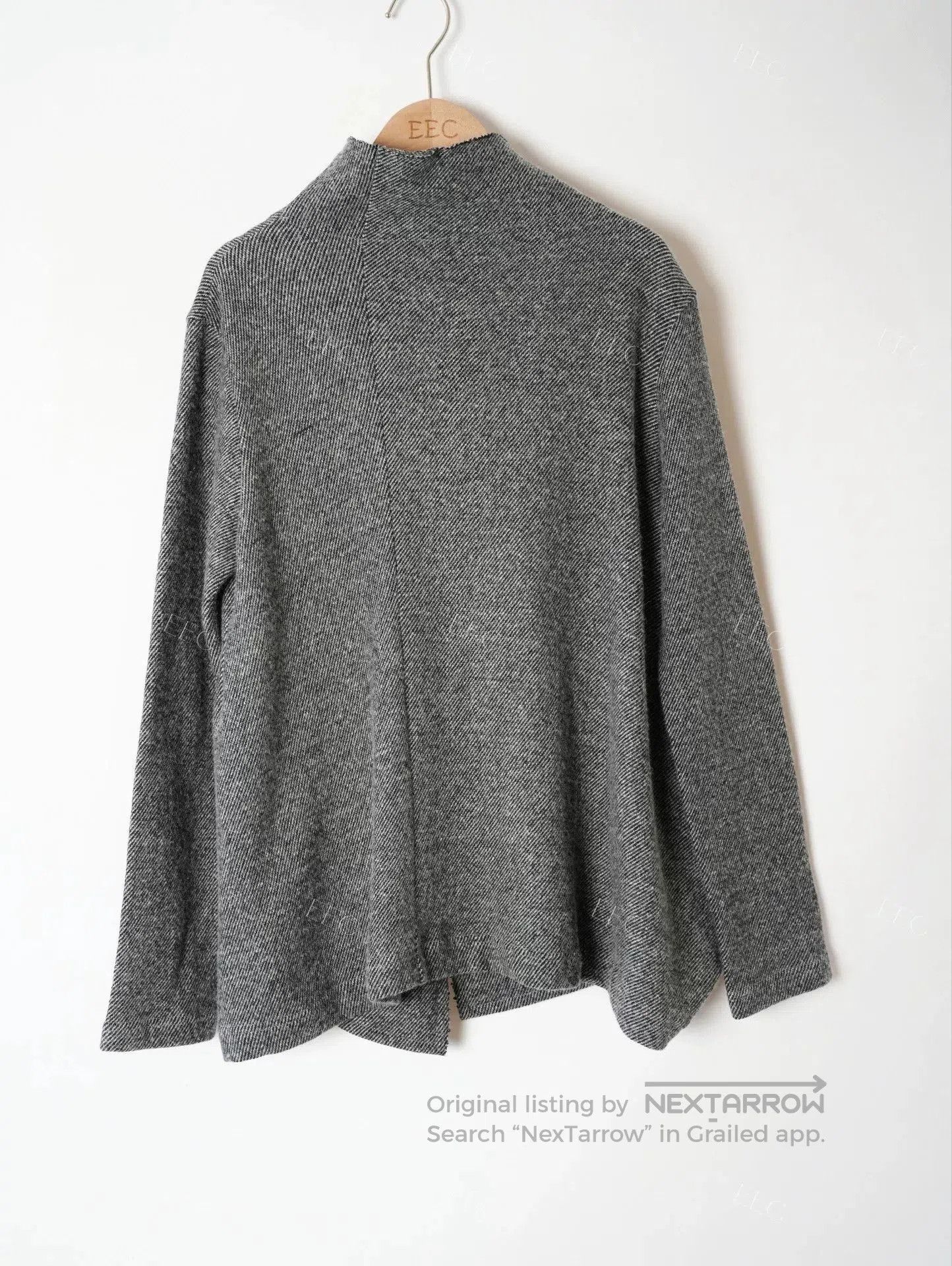 Yohji Yamamoto Yohji Yamamoto Gray Wool Jacket. Size US M / EU 48-50 / 2 - 3 Thumbnail