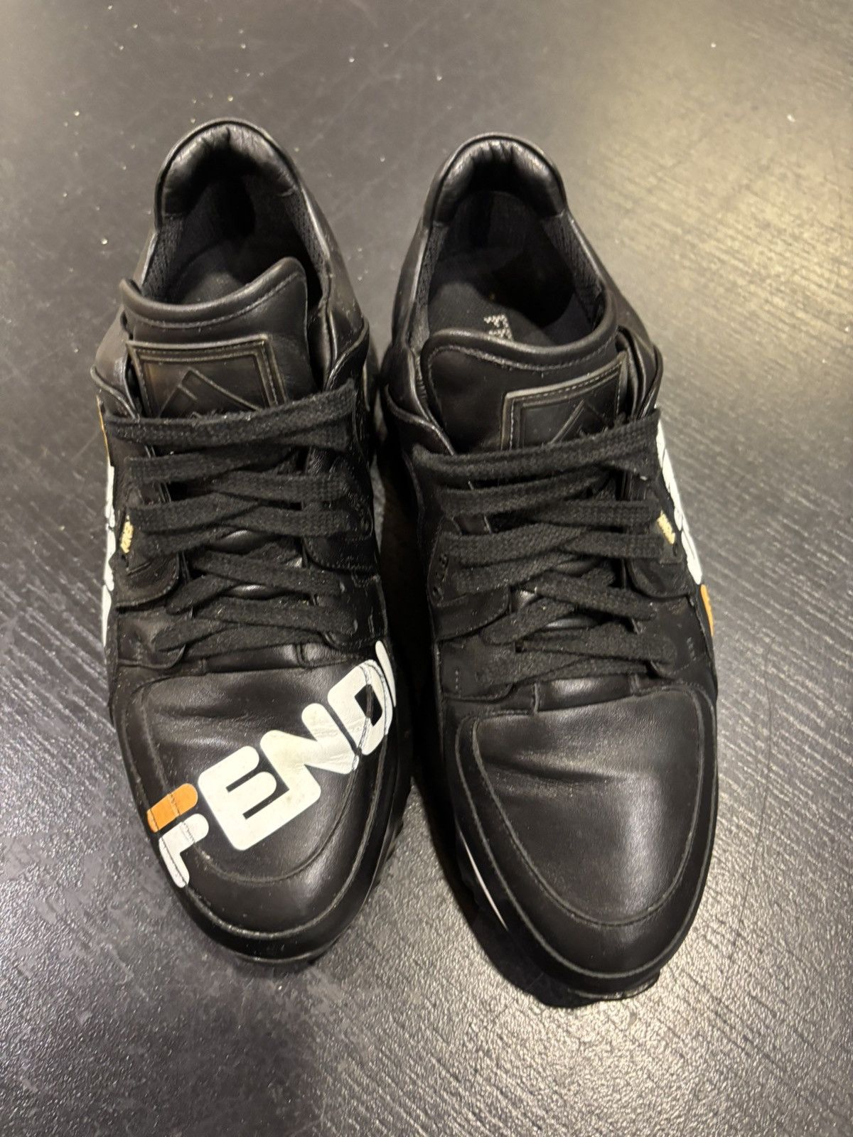 Fendi × Fila Fendi X Fila Vitello Mania Sneaker Size US 7 / EU 40 - 4 Thumbnail