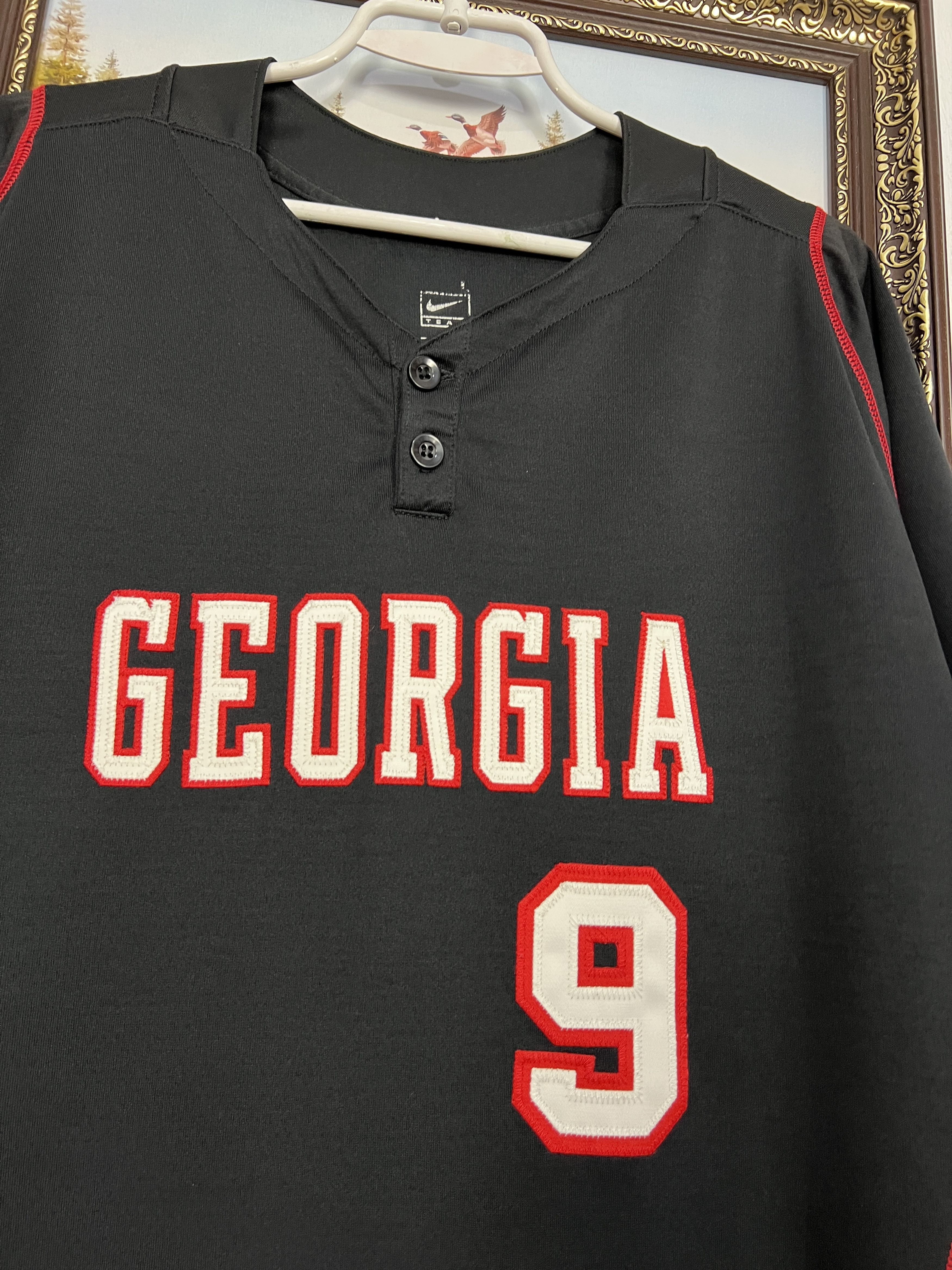 Nike Rare Georgia Bulldogs Anthony Edwards 5 Basketball Jersey Size US L / EU 52-54 / 3 - 3 Thumbnail