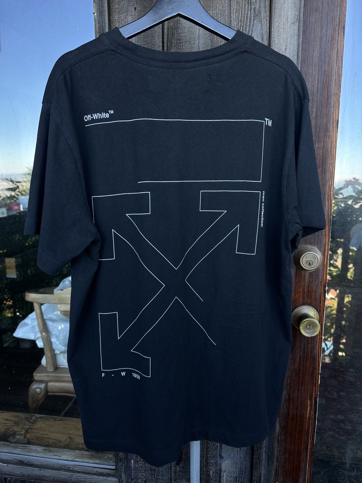 Off-White Off-White Unfinished Arrows Black T Shirt Size US M / EU 48-50 / 2 - 6 Thumbnail