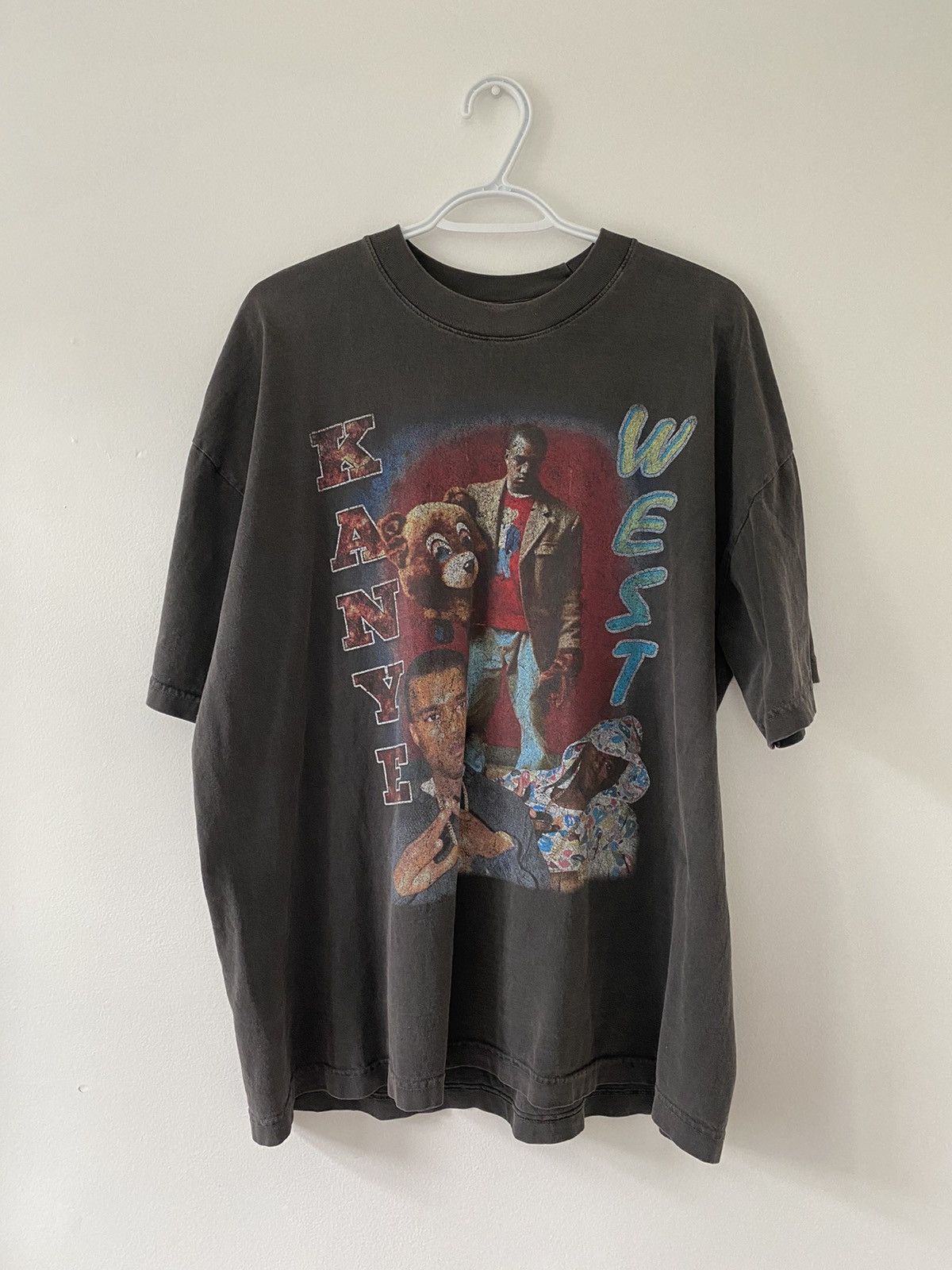 Kanye West × Vintage Streetmarket Supply Bootleg Kanye Shirt Size US L / EU 52-54 / 3 - 1 Thumbnail