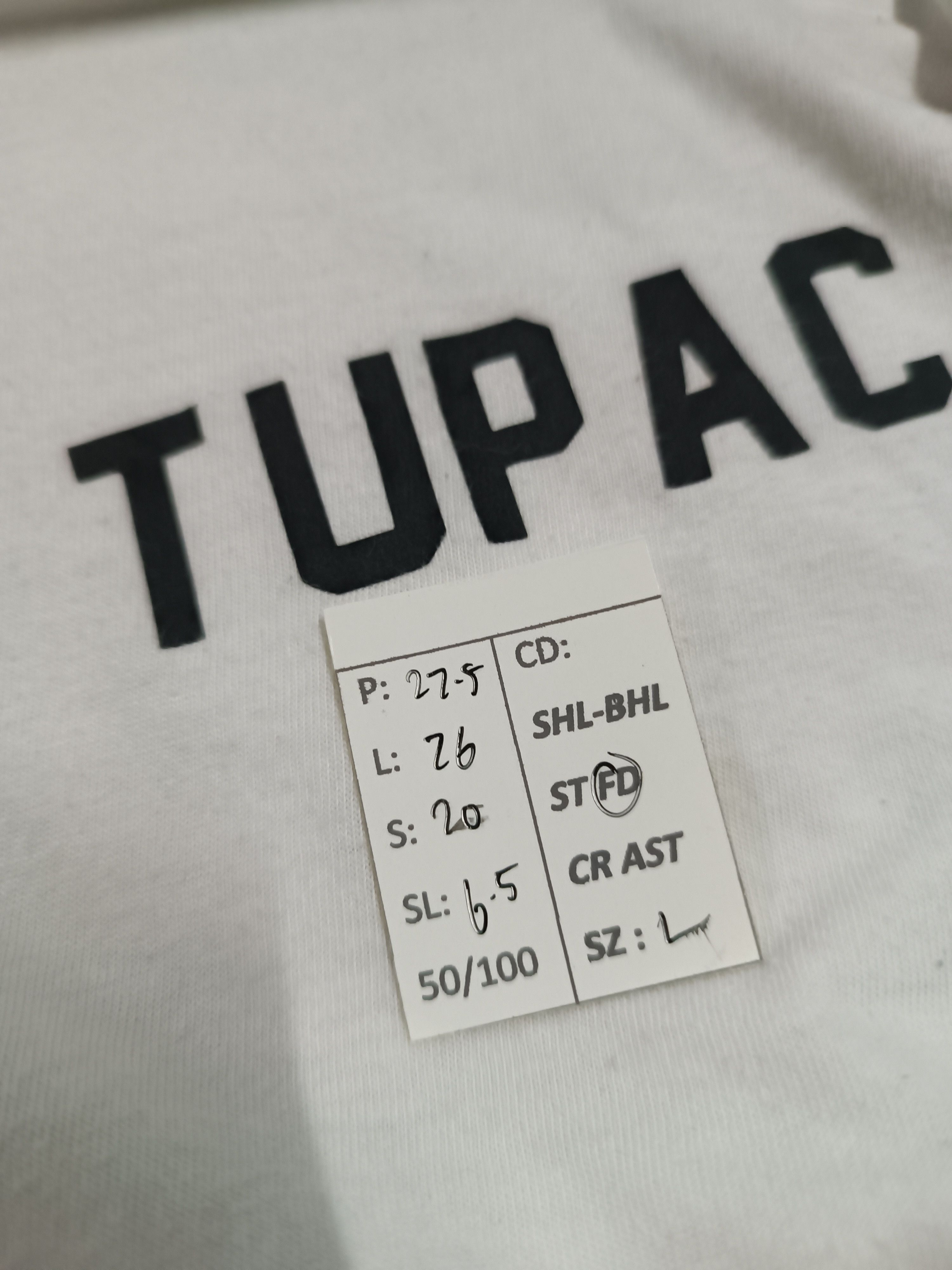 Rap Tees VINTAGE TUPAC SHAKUR 96 R.I.P MEMORIAL TEE BIGGIE DRE SNOOP Size US L / EU 52-54 / 3 - 14 Thumbnail