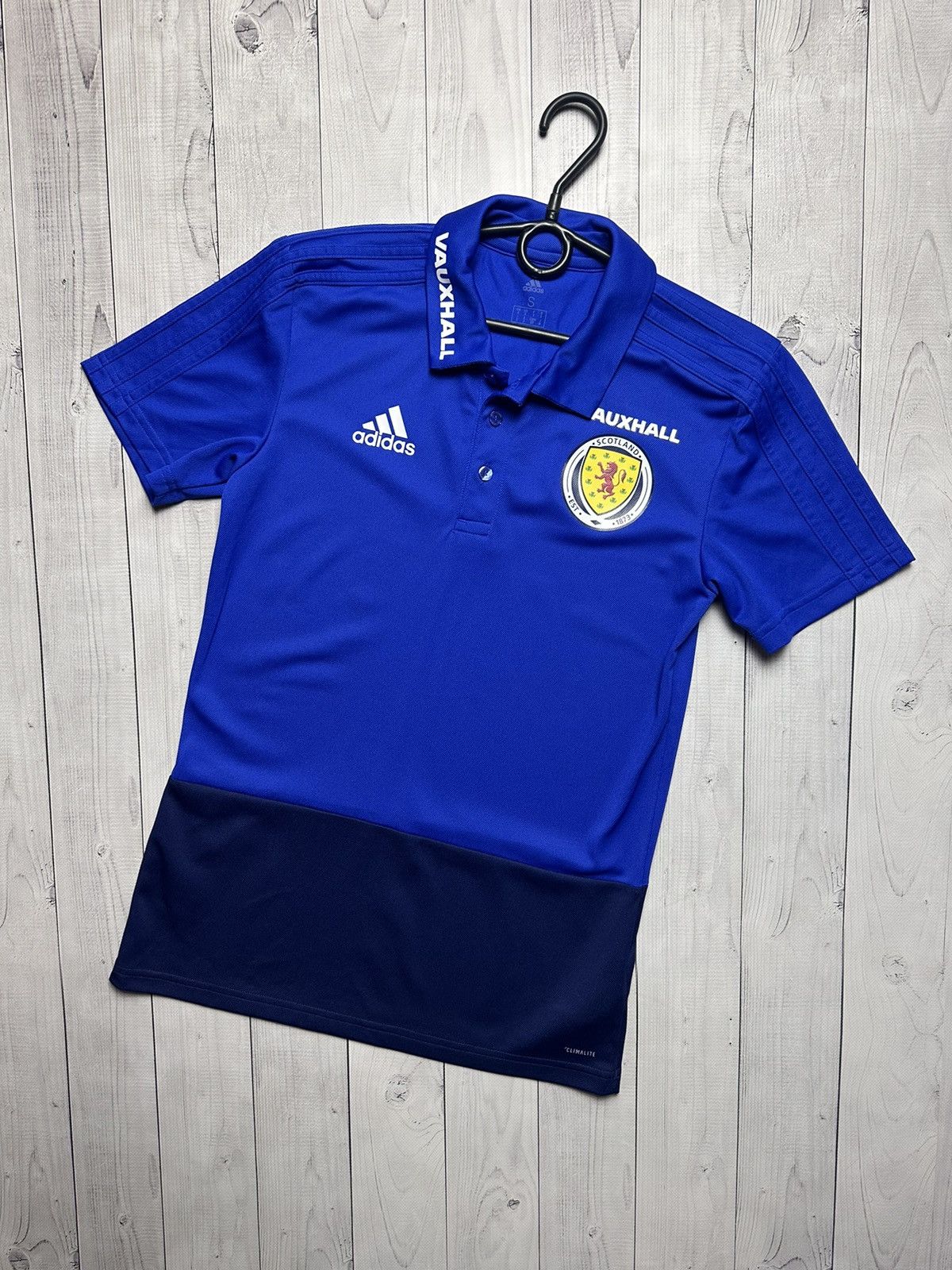 Adidas × Vintage Vintage adidas Scotland soccer polo jersey size S Size US S / EU 44-46 / 1 - 1 Thumbnail