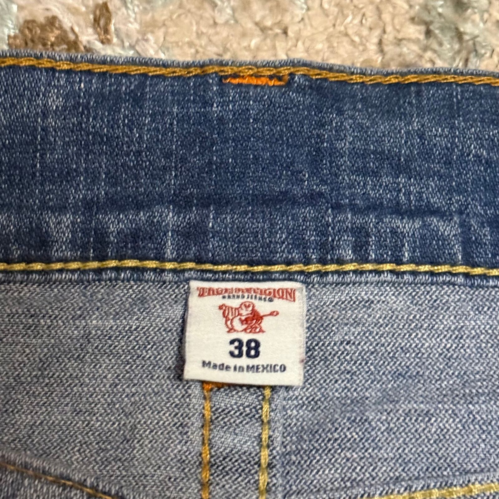 True Religion True Religion Slim Drop Rise Jeans Flap Pocket Size 38 Y2K Size US 38 / EU 54 - 5 Thumbnail