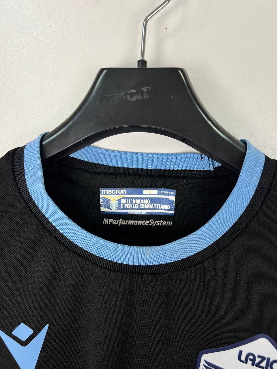 Vintage Lazio Macron jersey t-shirts size L Size US L / EU 52-54 / 3 - 3 Thumbnail