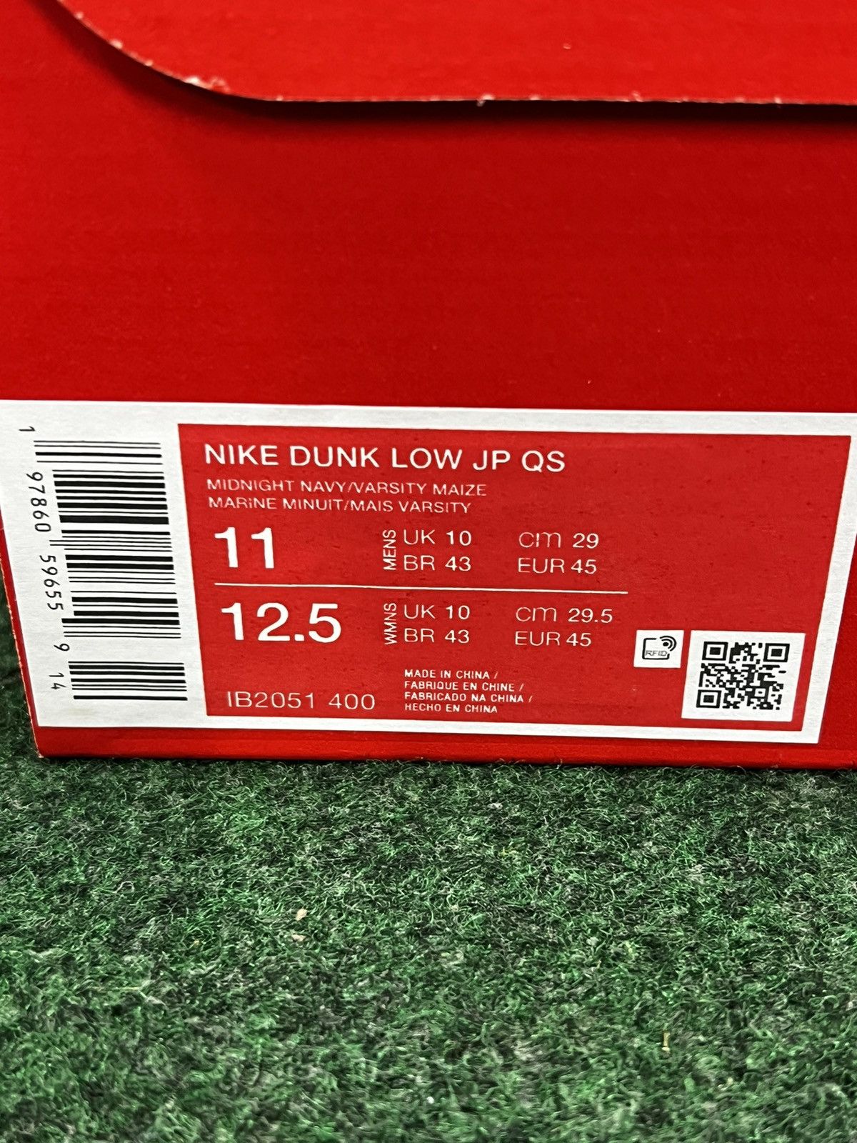Nike Nike Dunk Low QS CO.JP What The Size US 11 / EU 44 - 3 Thumbnail