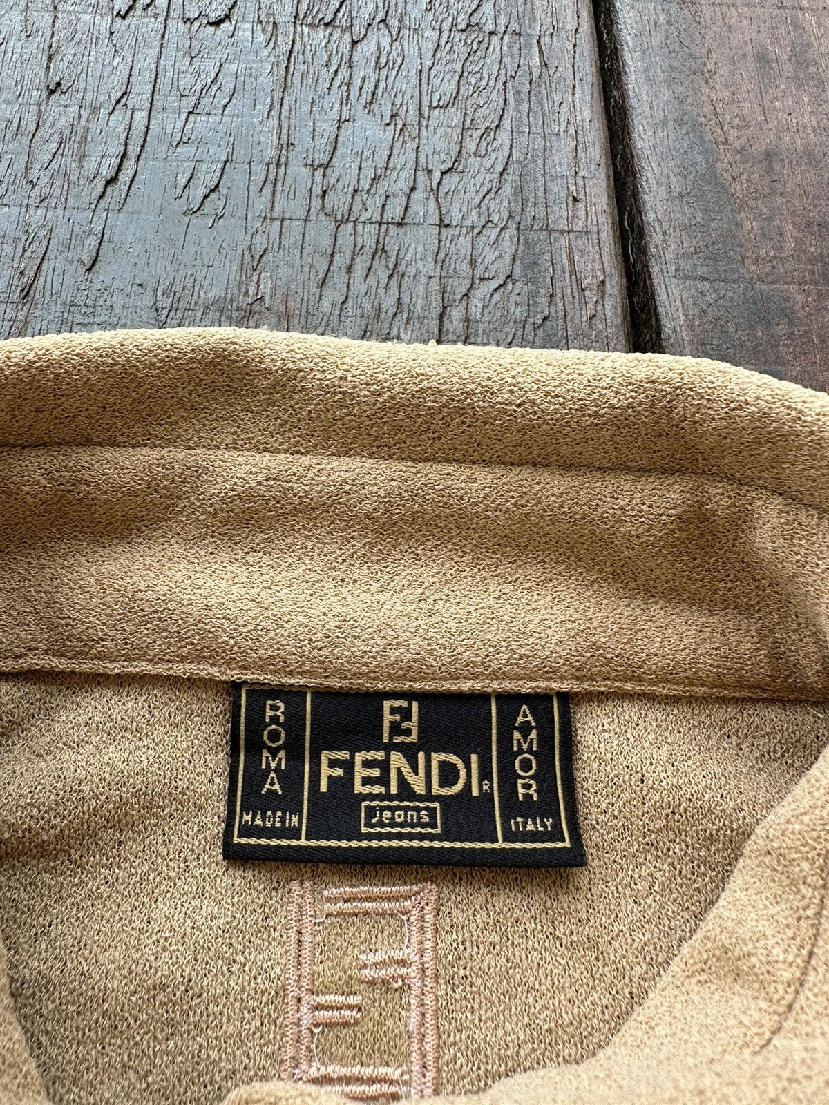 Fendi Fendi long sleeve brown Size S / US 4 / IT 40 - 6 Thumbnail