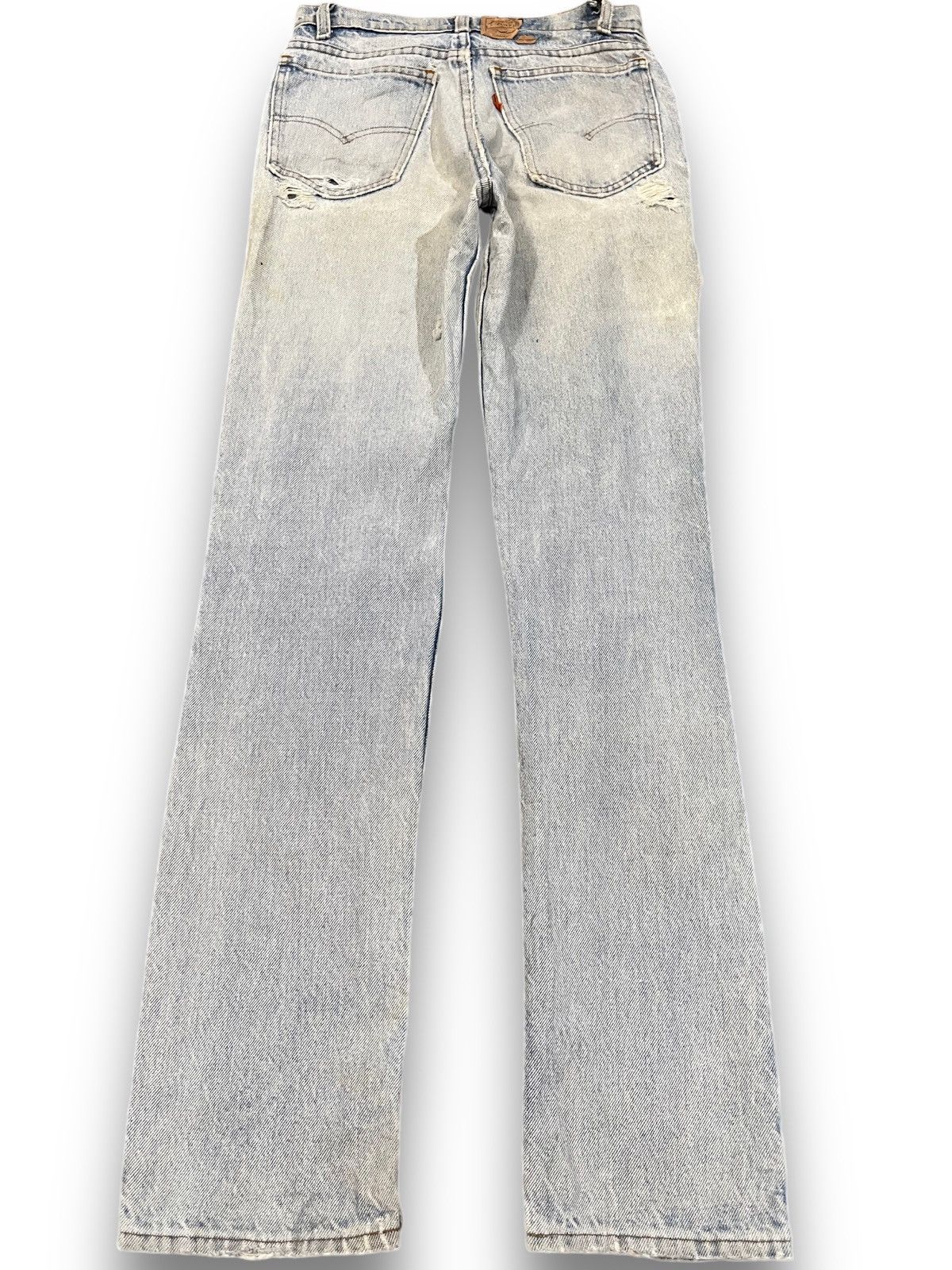 LVC × Levi's × Levi's Vintage Clothing Vintage Levi’s Orange Tab Distresses Denim Size US 28 / EU 44 - 5 Thumbnail
