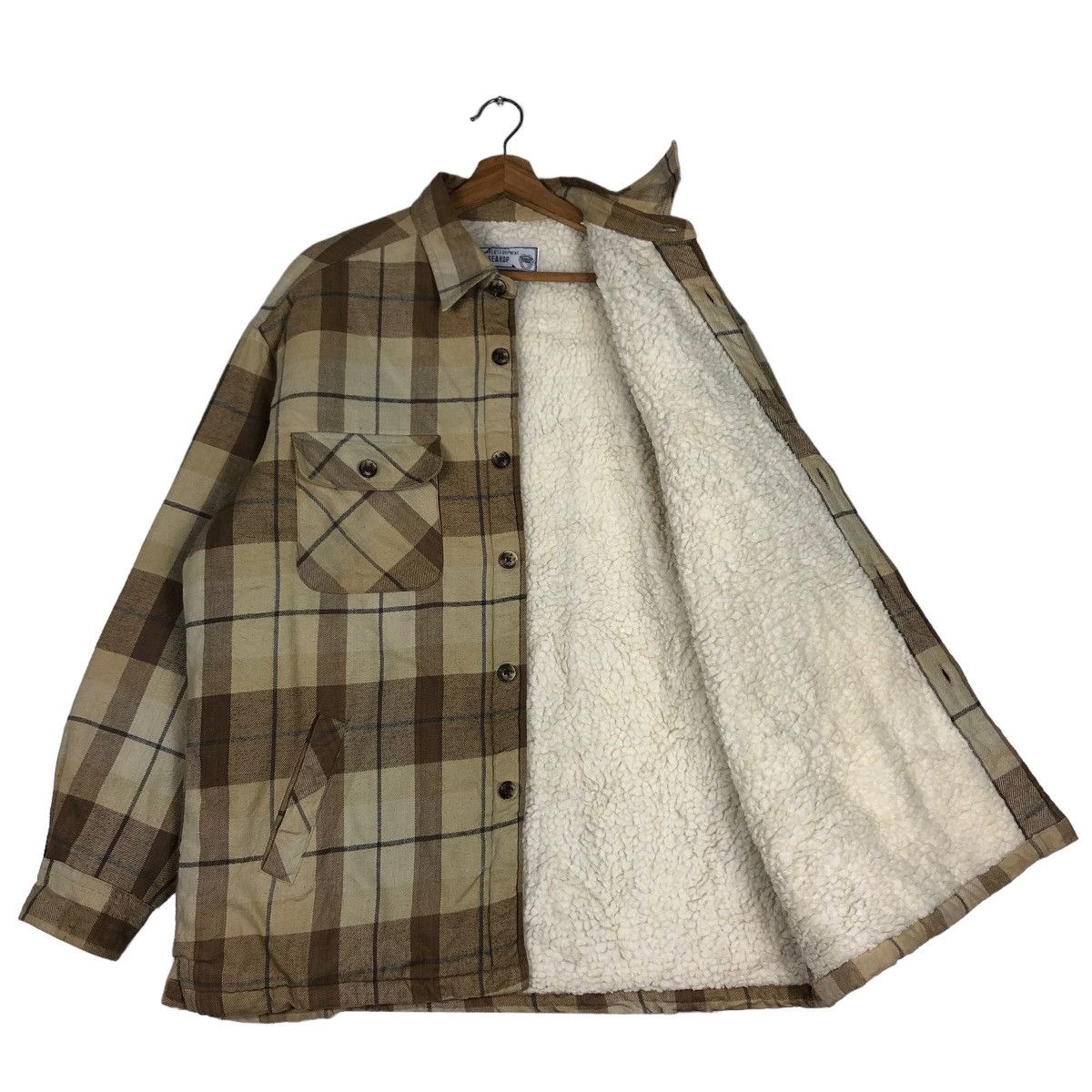 Flannel 🔥Vtg Flanne Jacket Seahop Japan Tartan Design Issey Miyake Size US L / EU 52-54 / 3 - 9 Thumbnail