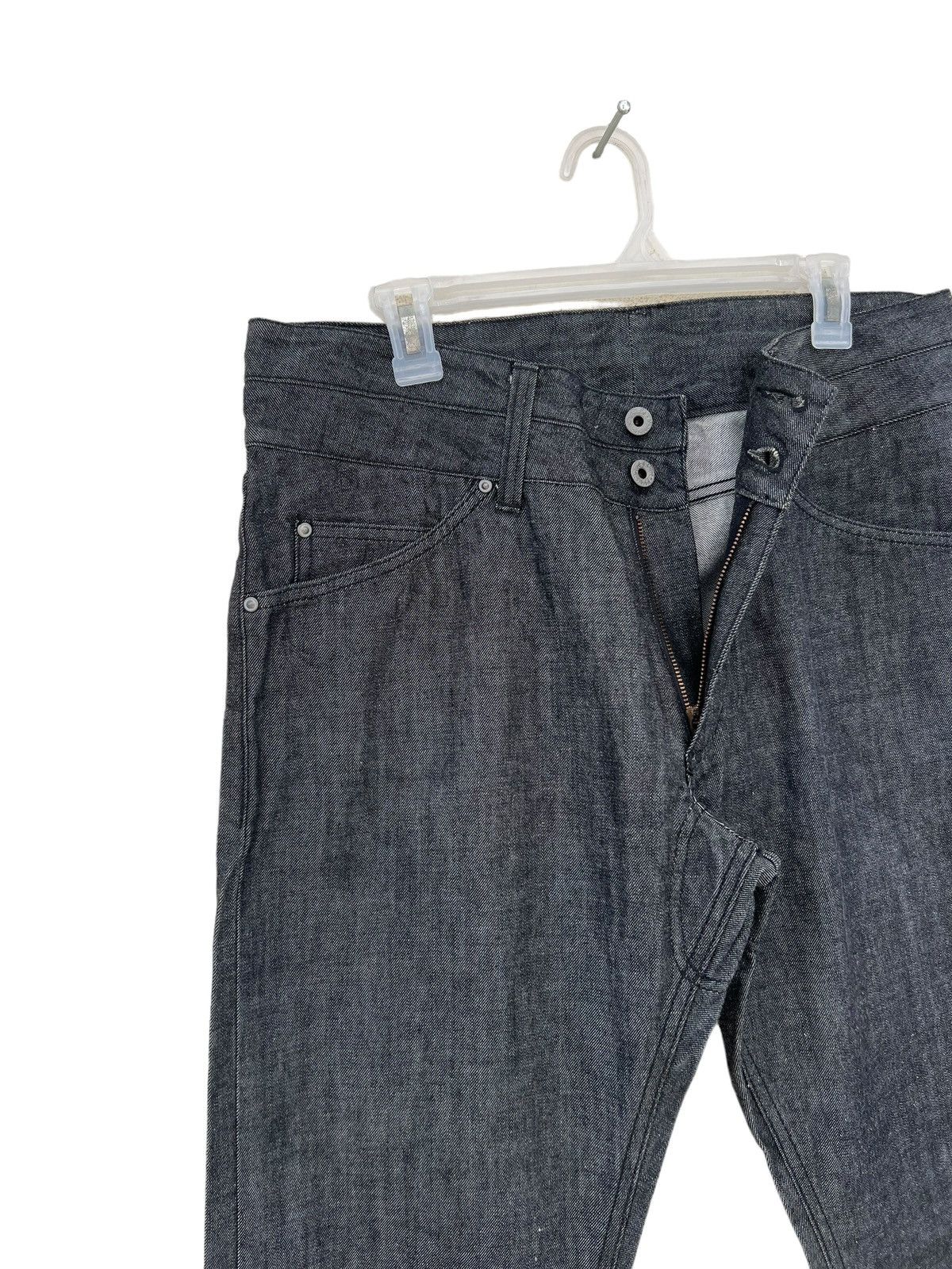 Vintage SAMMLER Japan Double Waist Denim Jeans Size US 34 / EU 50 - 7 Thumbnail