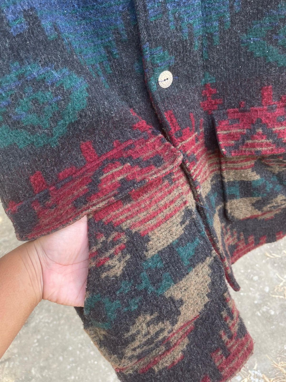 L.L. Bean L.L. Bean Native Pattern Wool Jacket USA Made Size L Size US L / EU 52-54 / 3 - 10 Thumbnail
