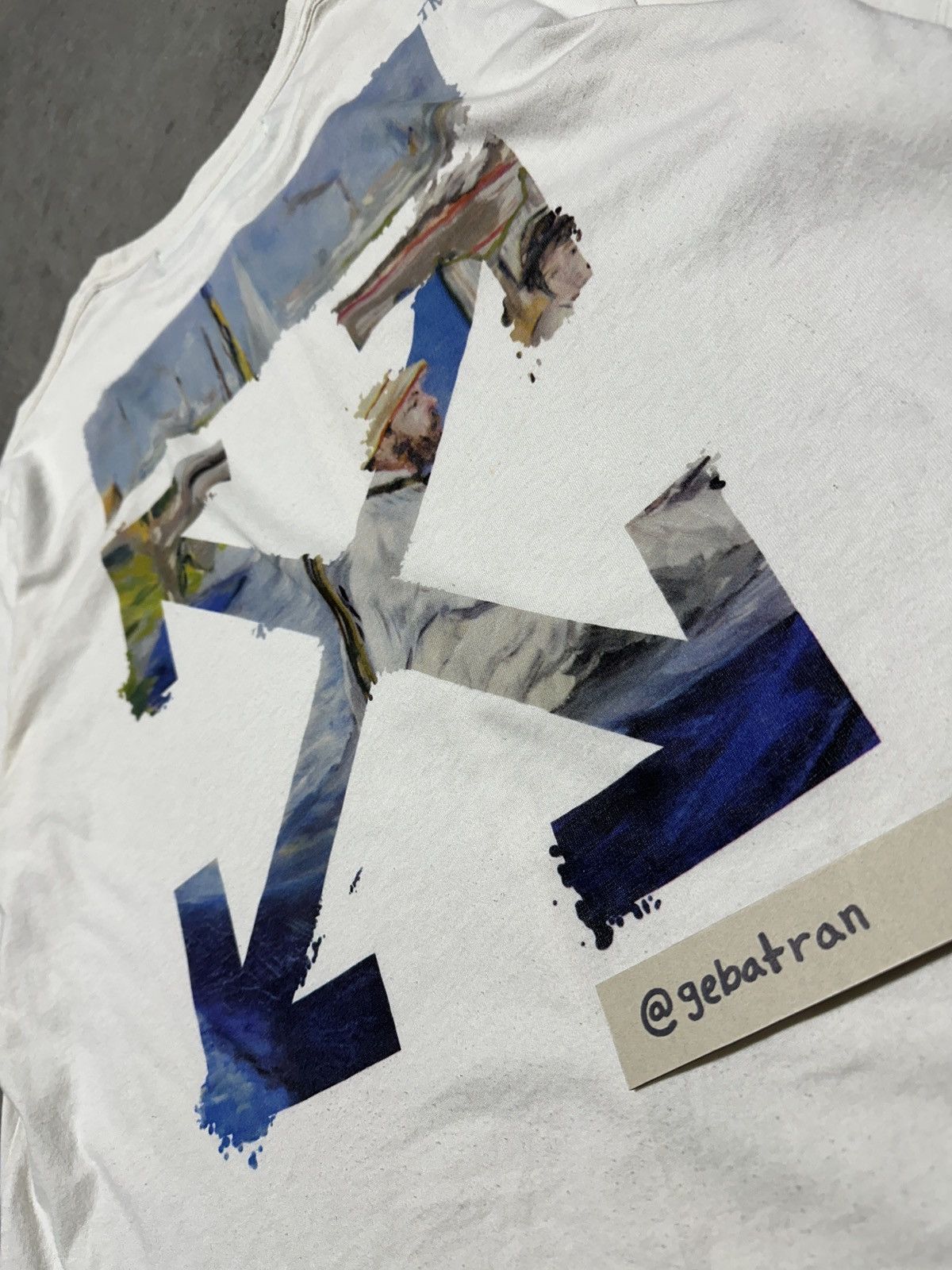 Off-White Off-White Painted Arrows Tee Small Size US S / EU 44-46 / 1 - 2 Thumbnail
