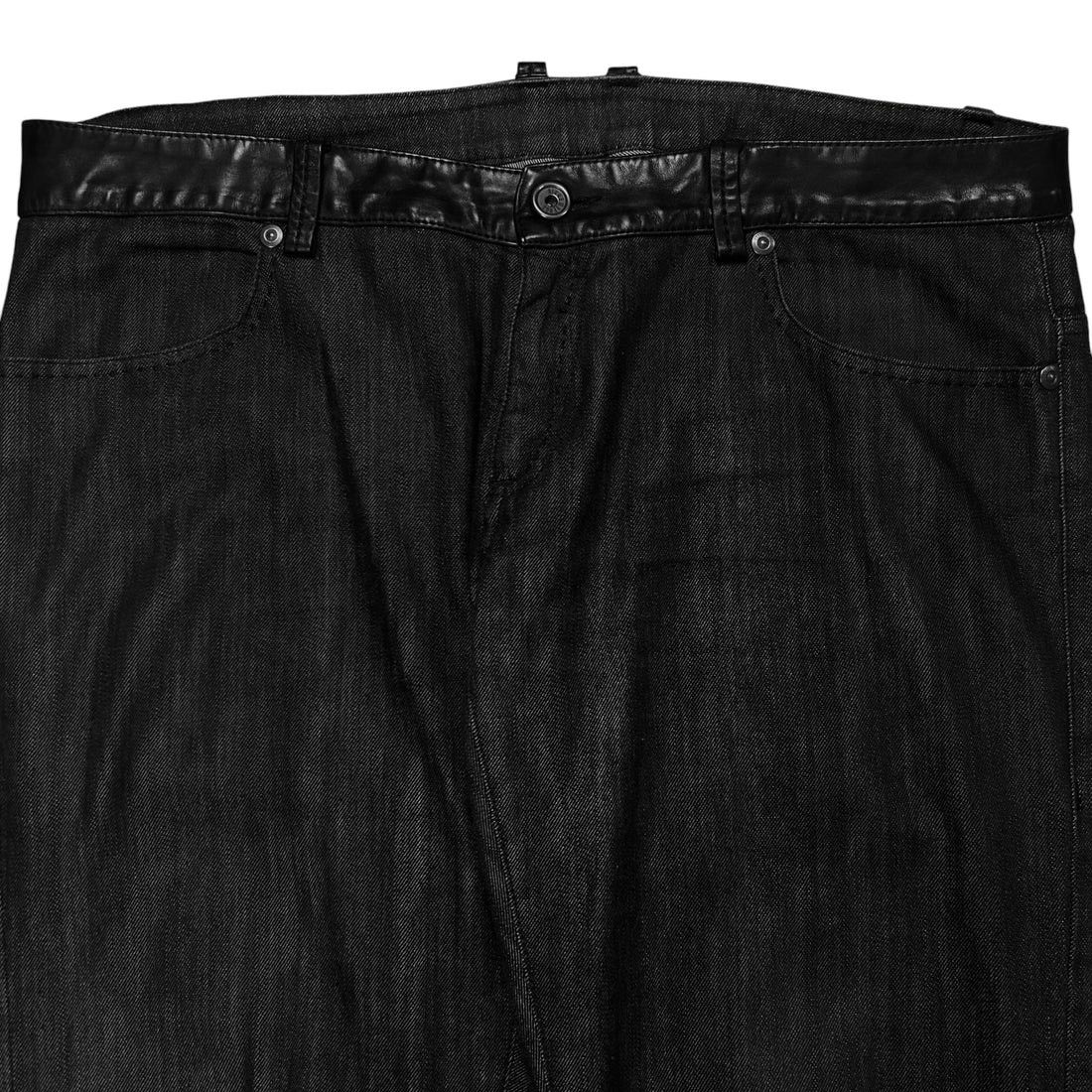 Dirk Bikkembergs Dirk Bikkembergs Leather Waist Jeans Size US 38 / EU 54 - 4 Thumbnail