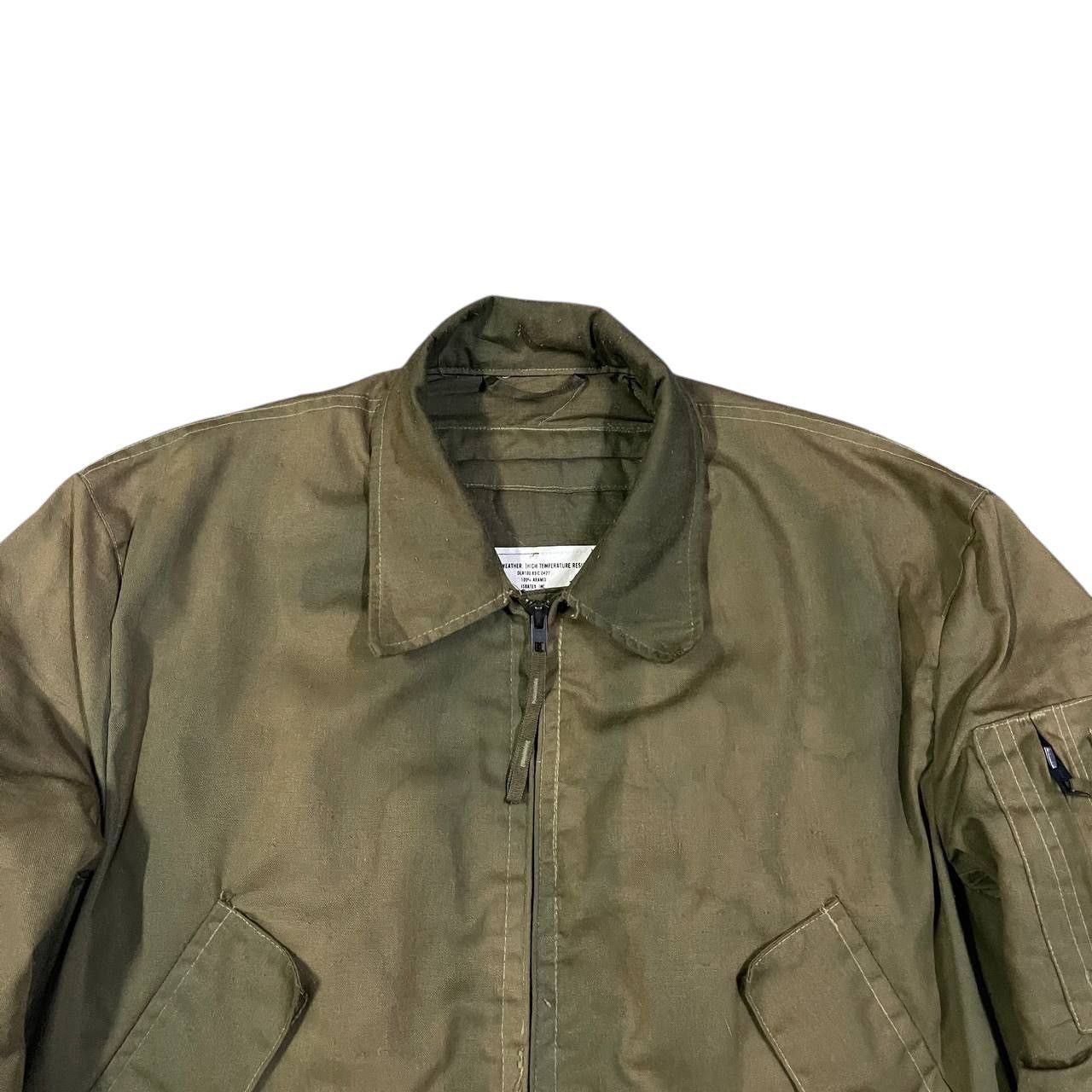 Buzz Rickson's Vintage 80s Isratex High Temperature Resistant Bomber Jacket Size US S / EU 44-46 / 1 - 2 Thumbnail