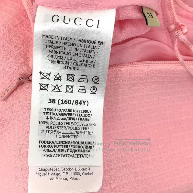 Gucci Gucci Pink pocket collar lapel single-breasted short-sleev Size XS / US 0-2 / IT 36-38 - 6 Thumbnail