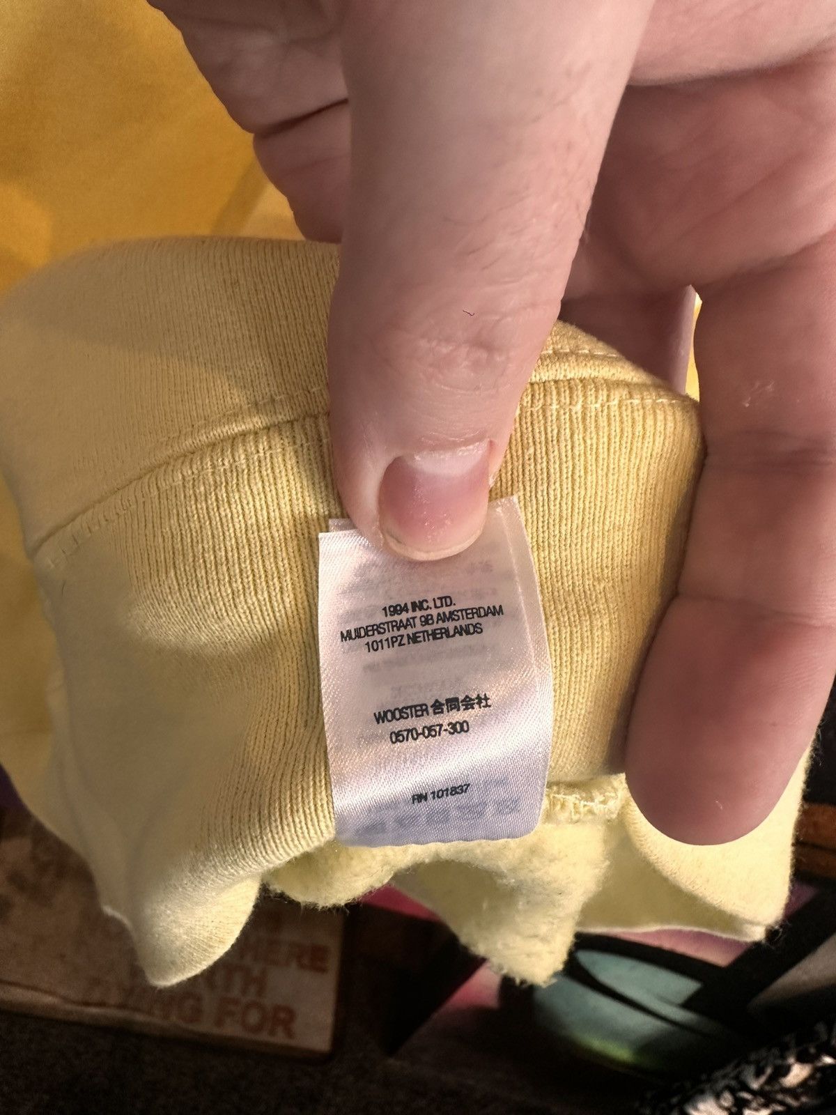 Supreme Supreme Box Logo crewneck yellow Size US M / EU 48-50 / 2 - 8 Thumbnail