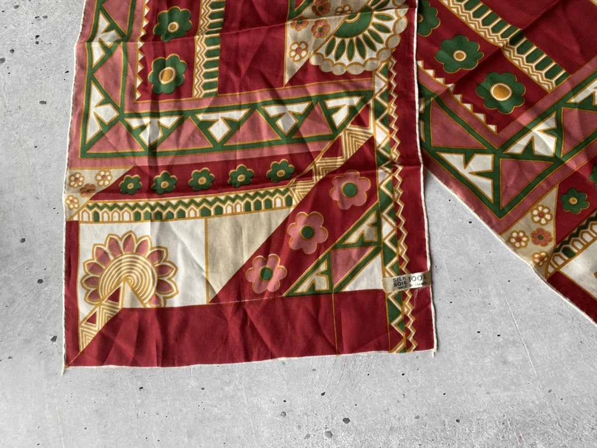 TED LAPIDUS Vintage Ted Lapidus Paris Silk Scarf Made in France Nova Size ONE SIZE - 5 Thumbnail