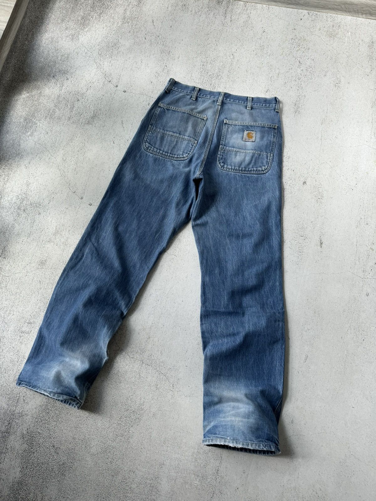 Carhartt × Vintage Carhartt Vintage Simple Pants Denim Jeans Size US 32 / EU 48 - 2 Thumbnail
