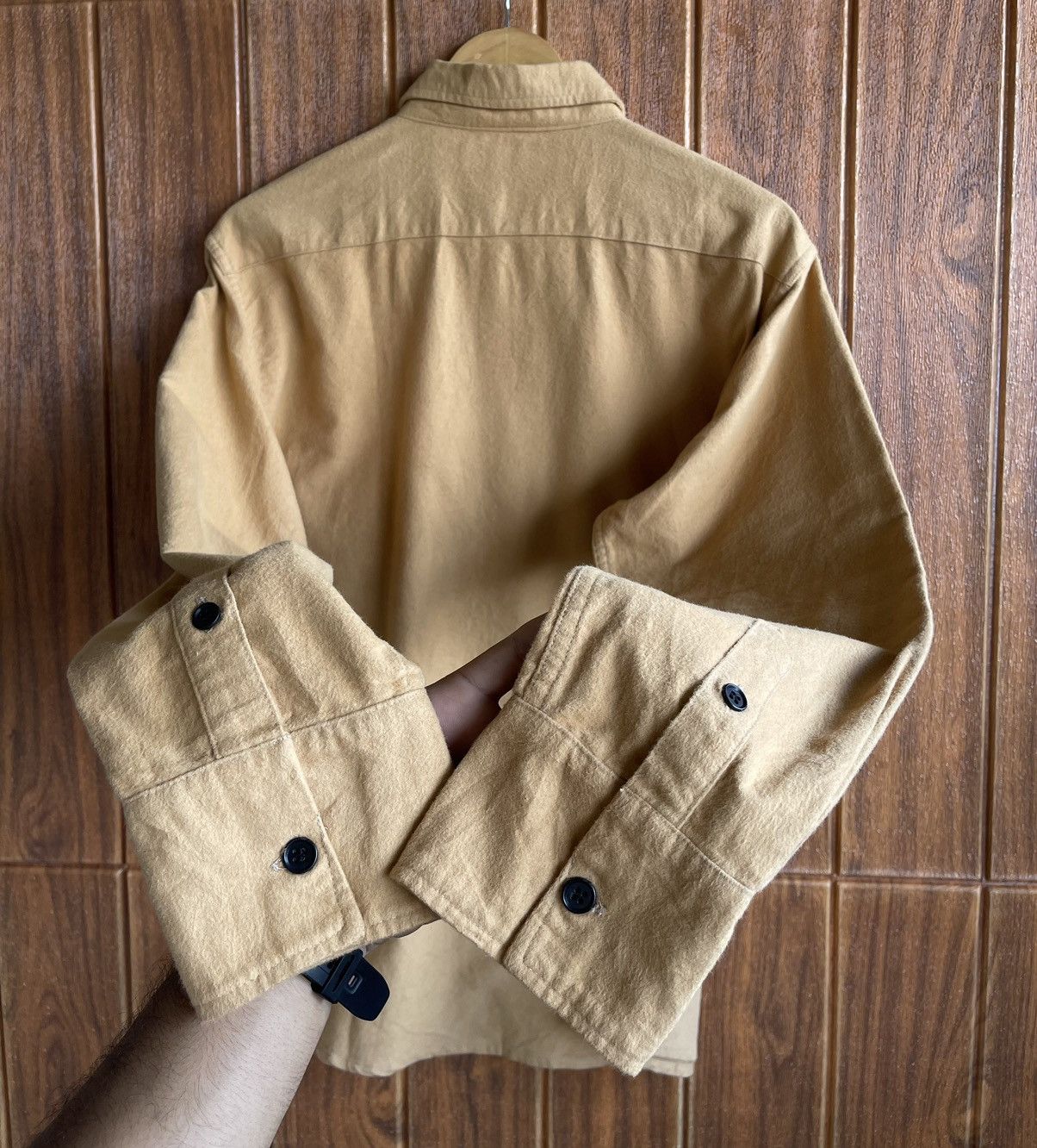 PHENOMENON AW10🔥PHENOMENON🔥Chambray Shirt Button Up Japan Size US L / EU 52-54 / 3 - 13 Thumbnail