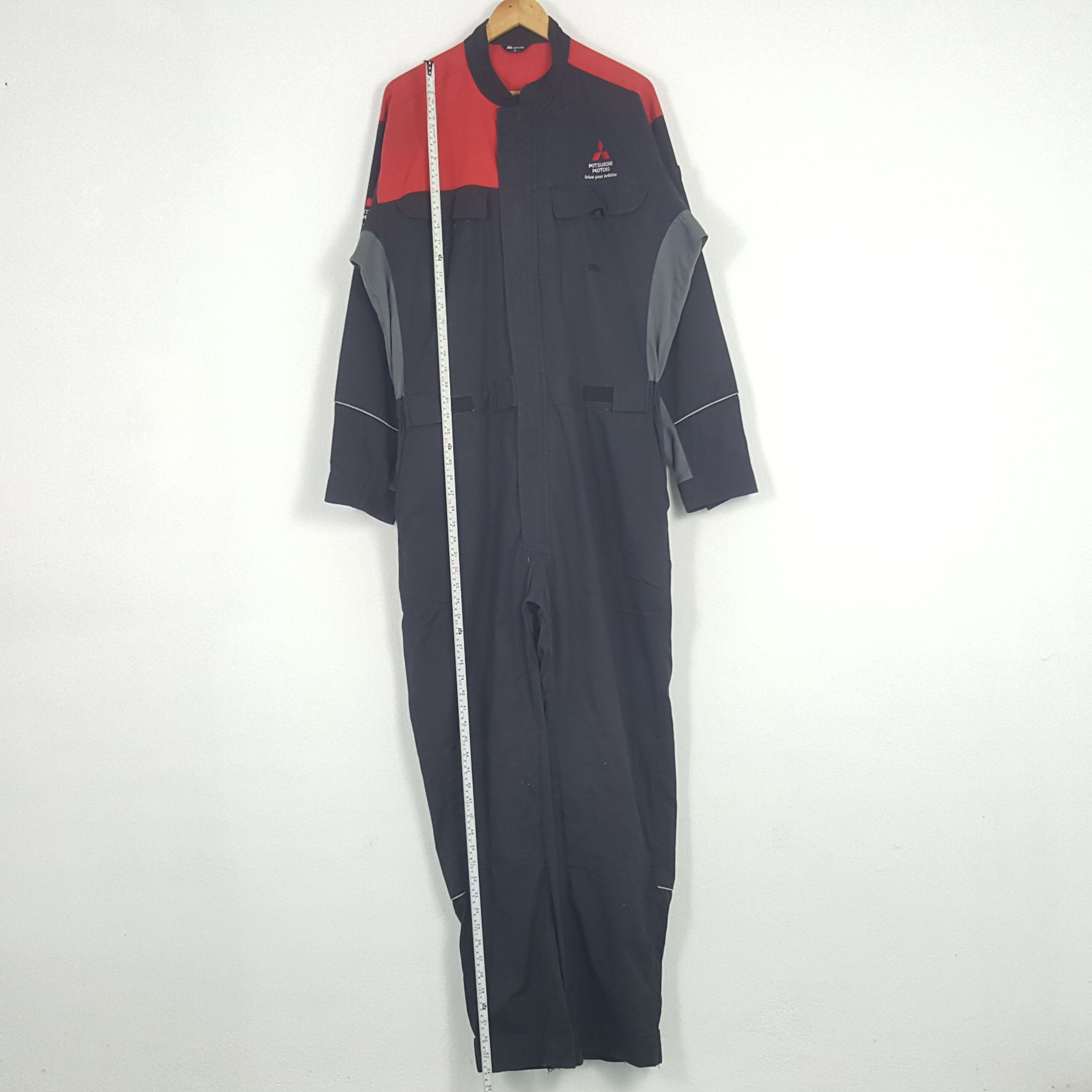 Japanese Brand × Vintage Vintage Mitsubishi Motors Racing Team Coverall Jacket Size US XL / EU 56 / 4 - 6 Thumbnail
