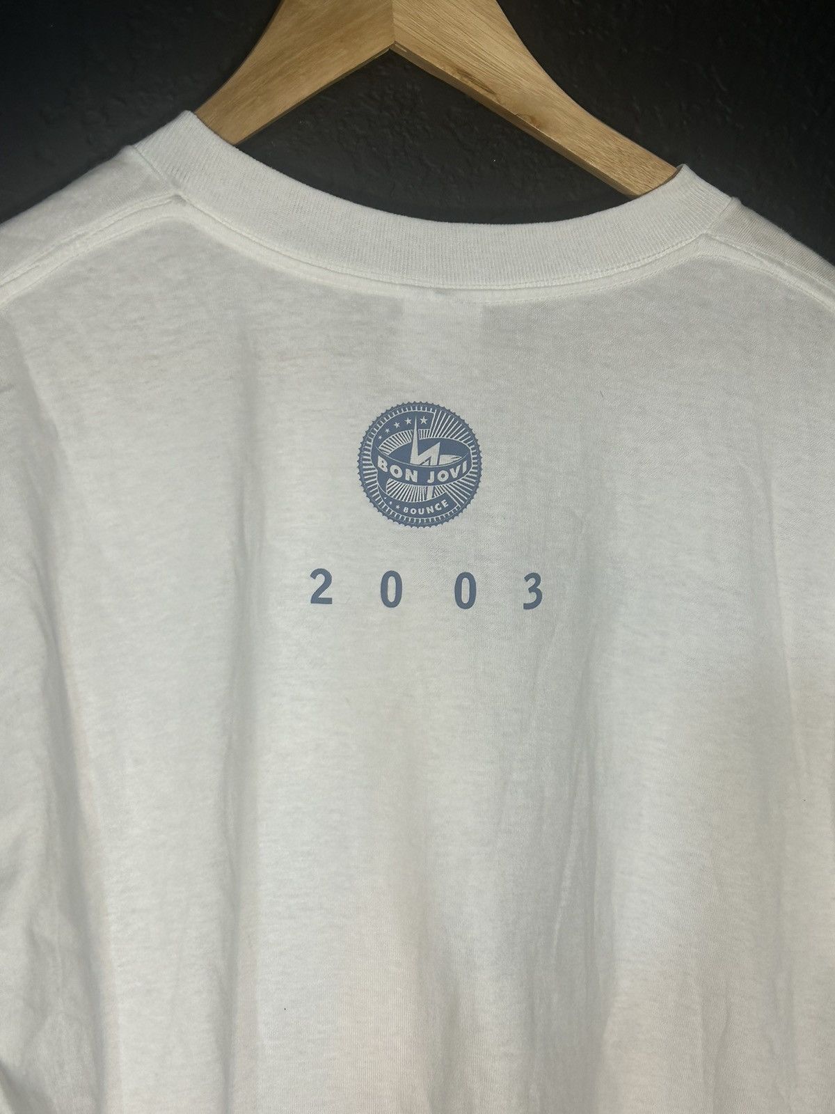 Band Tees Y2K Jon Bon Jovi Bounce 2003 T Shirt Size US XL / EU 56 / 4 - 5 Thumbnail