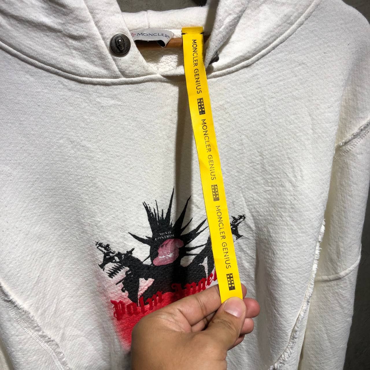 Moncler × Palm Angels Palm Angels x Moncler Mind Control hoodie fit 2-3XL Size US XXL / EU 58 / 5 - 14 Thumbnail