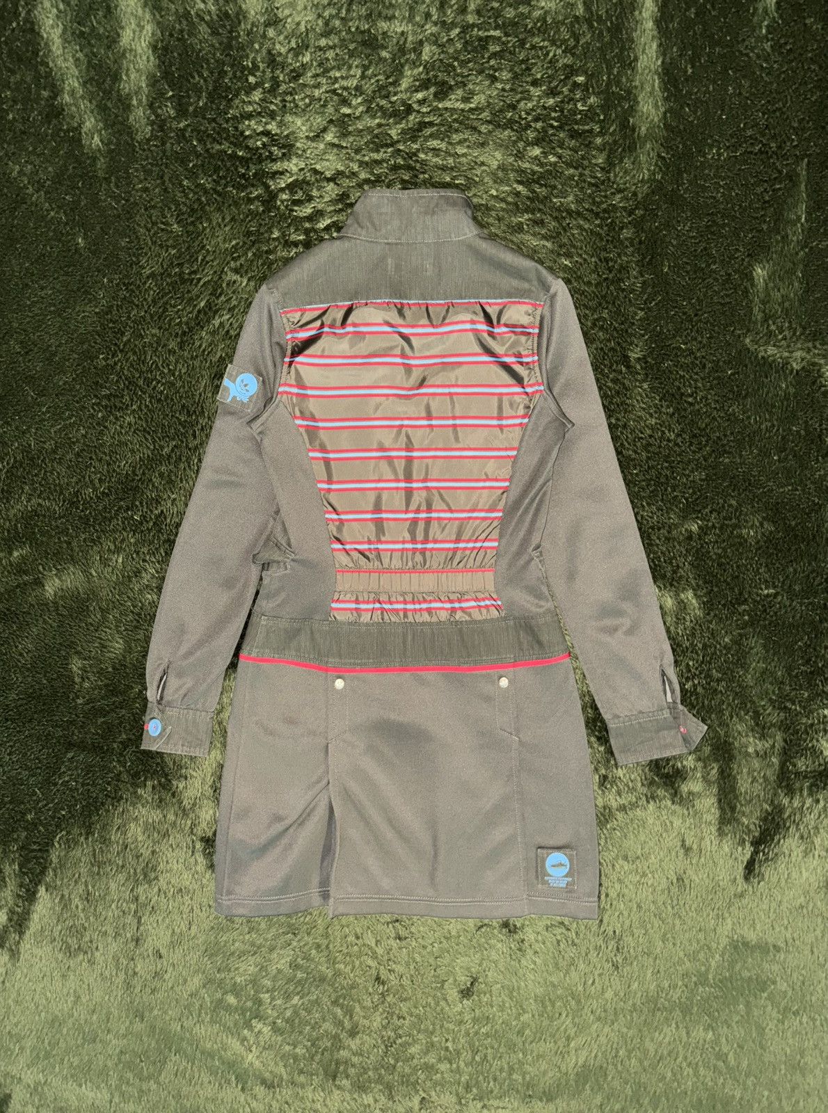 Adidas [85] 00s Adidas Originals Patchwork Military Jersey Dress Size S / US 4 / IT 40 - 10 Thumbnail