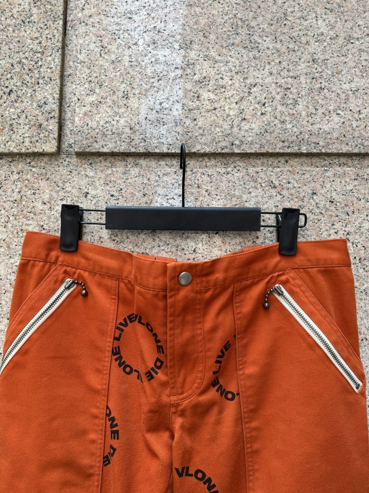 Vlone Vlone bondage pants orange M Size US 31 - 3 Thumbnail