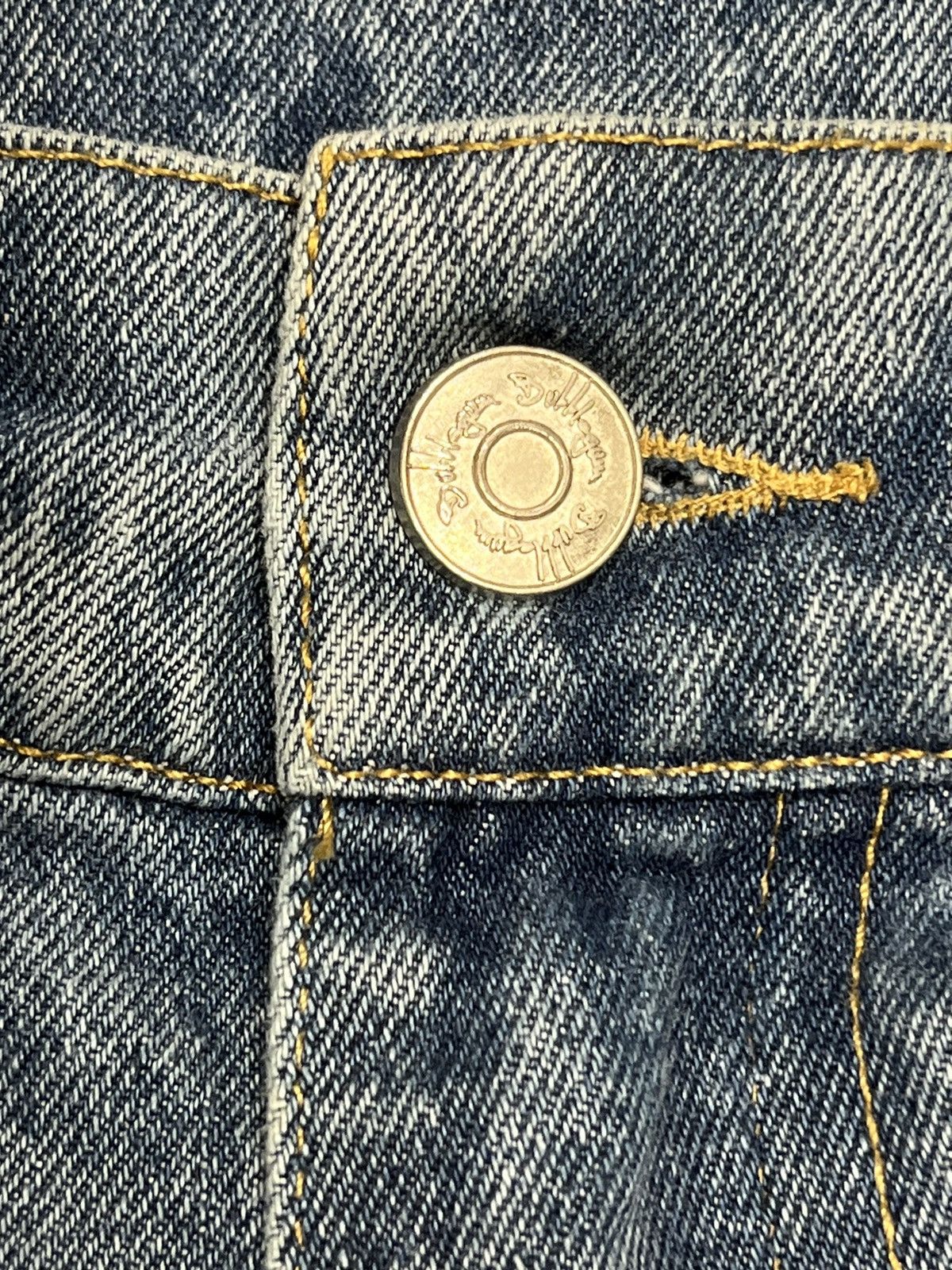 Japanese Brand Paynestar “Heroin” Banana Flare zip denim Size US 36 / EU 52 - 2 Thumbnail