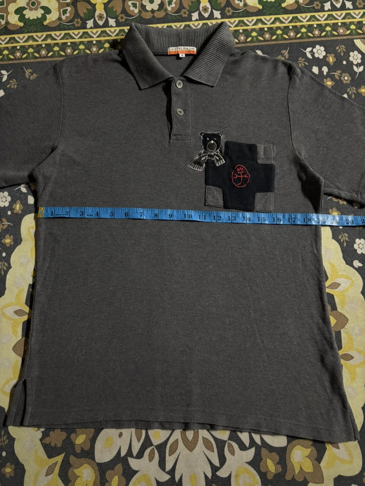 Jean Charles De Castelbajac CASTERBAJAC SPORT Single Pocket Polo T-Shirt Size US M / EU 48-50 / 2 - 11 Thumbnail