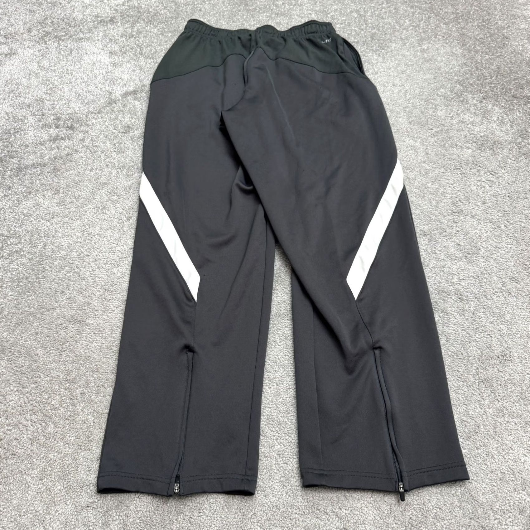 Nike Nike Dri-Fit Squad 14 Sideline Training Track Pants Mens Medium Black Ankle Zip Size US 31 - 2 Thumbnail