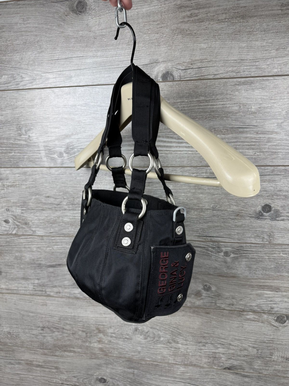 Japanese Brand George Gina & Lucy 2006 y2k style Bag PUFFY PUNCHBAG Size ONE SIZE - 6 Thumbnail