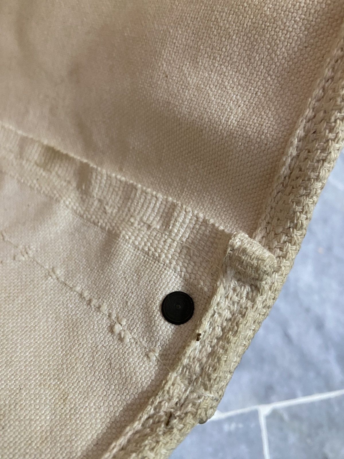 L.L. Bean Vintage L.L.Bean Canvas Leather Tote Bag Size ONE SIZE - 6 Thumbnail