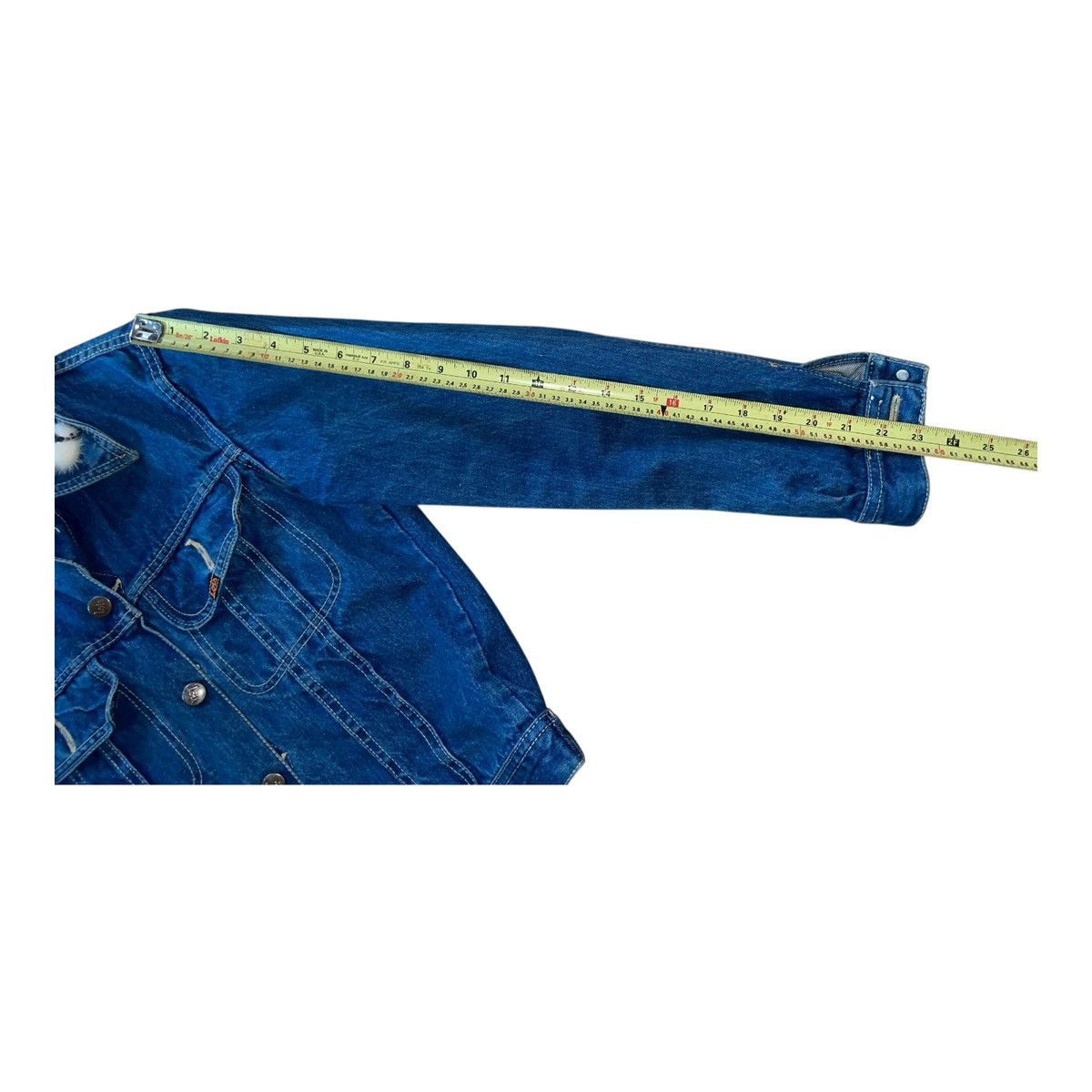 Other Vintage Unisex Lois Jean Blue Denim Jacket Made Spain XSmall Size XS / US 0-2 / IT 36-38 - 9 Thumbnail