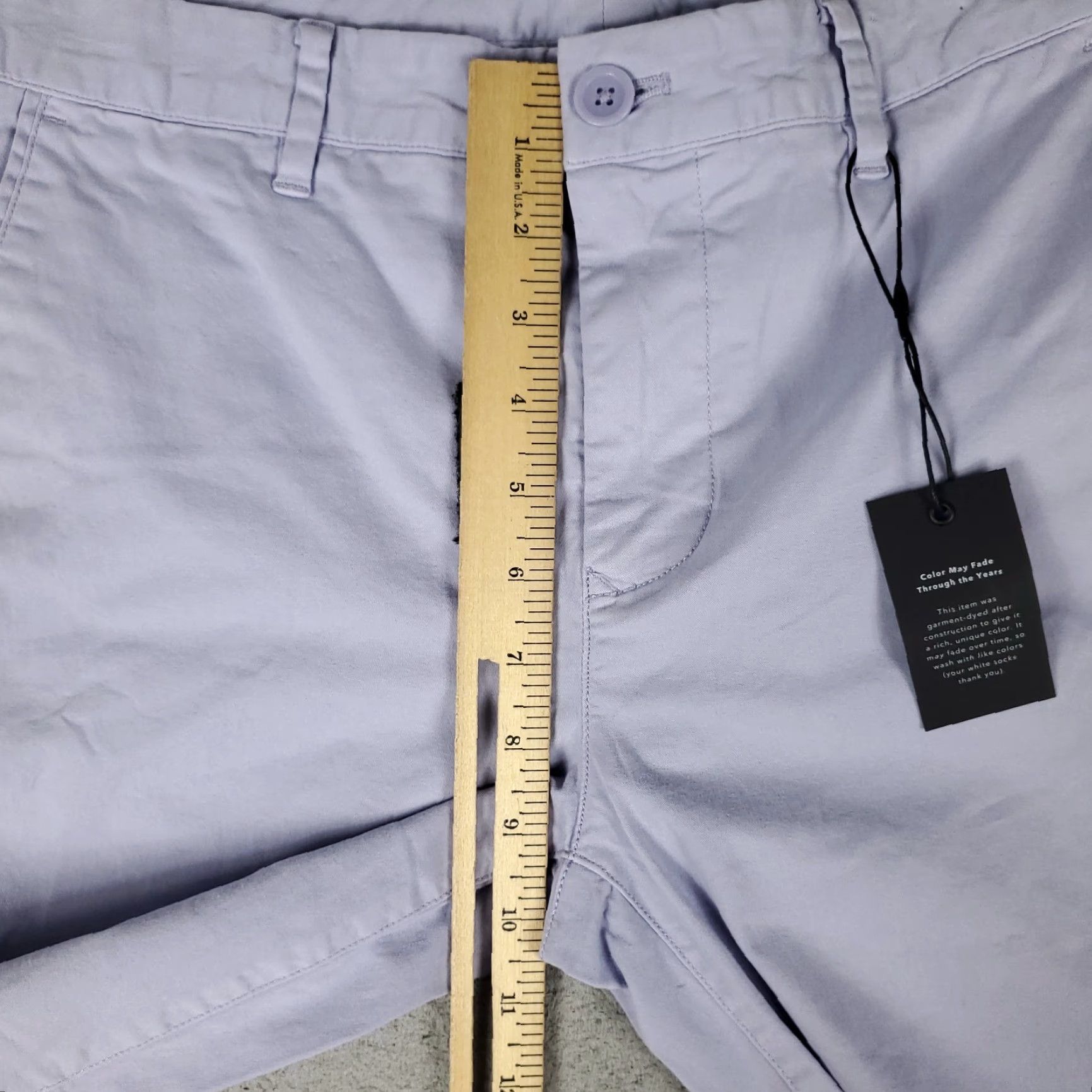 Bonobos Bonobos Pants Mens 29x30 Purple Flat Front Straight Trousers Chino Size US 29 - 4 Thumbnail