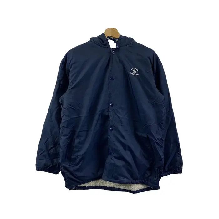Vintage Vtg 90’ SANTA BARBARA CLUB Polo & Racquet Jacket Hoodie Size US L / EU 52-54 / 3 - 1 Thumbnail