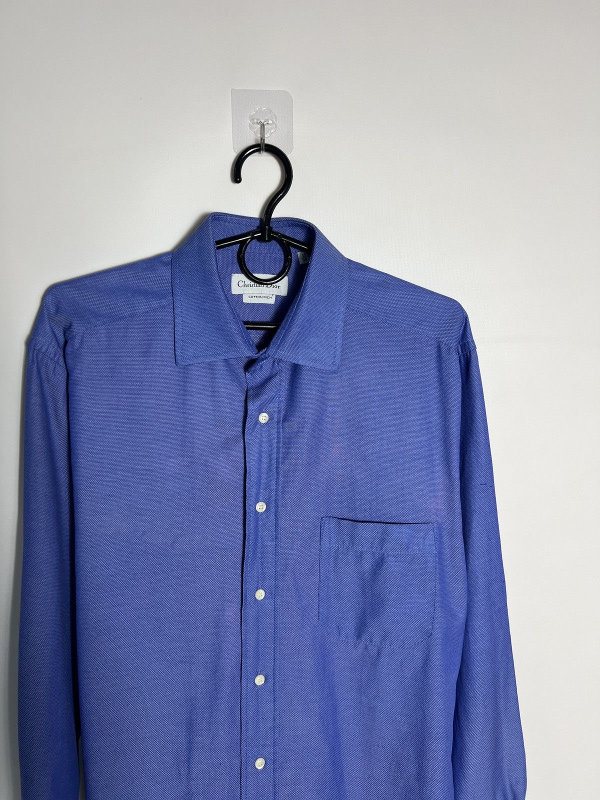 Christian Dior Monsieur Luxury Cristian Dior Shirts Button Up Small Logo Size US L / EU 52-54 / 3 - 2 Thumbnail