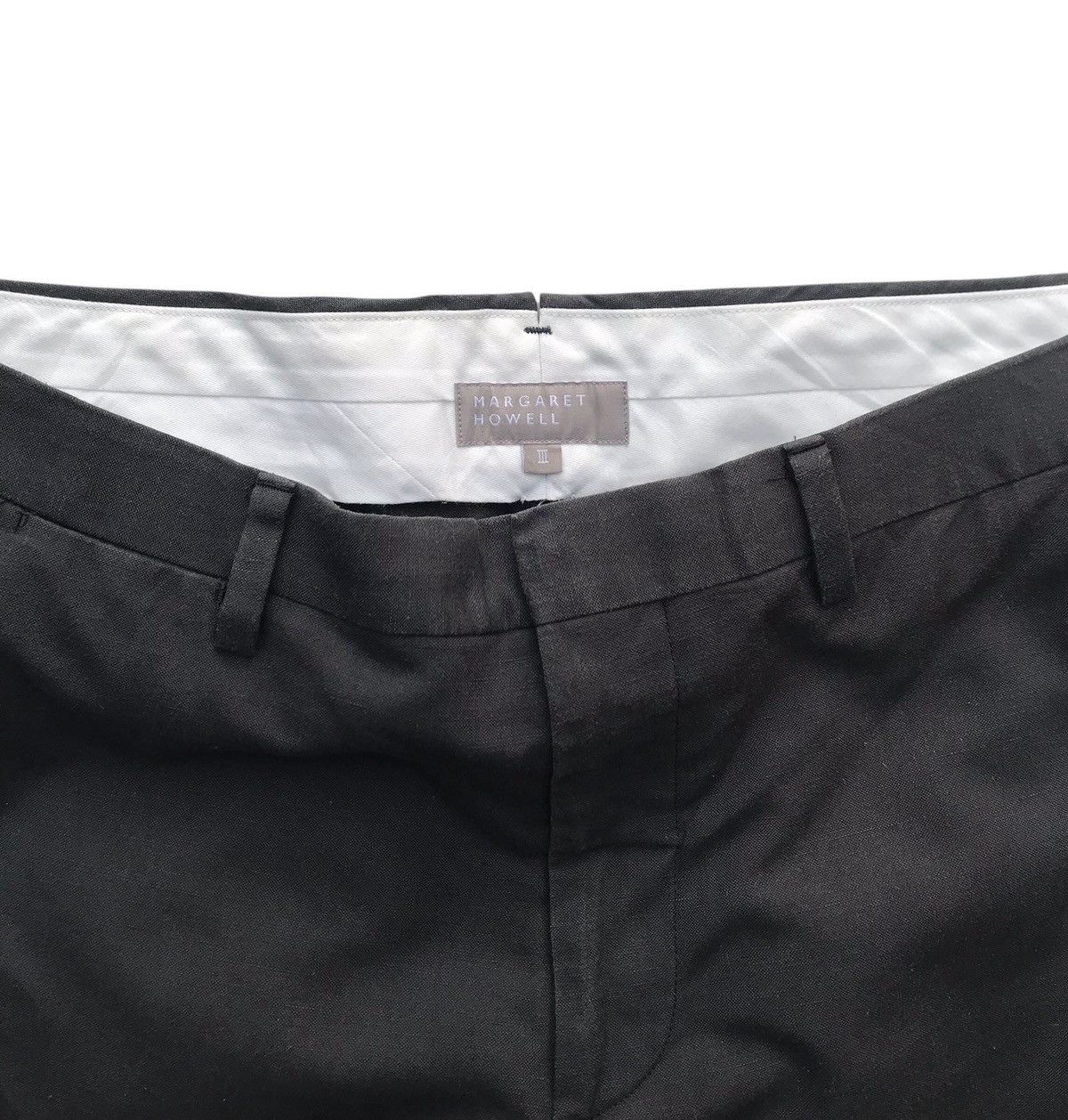 Margaret Howell Margaret Howell Buckle Back Designer Casual Pants Size US 30 / EU 46 - 2 Thumbnail