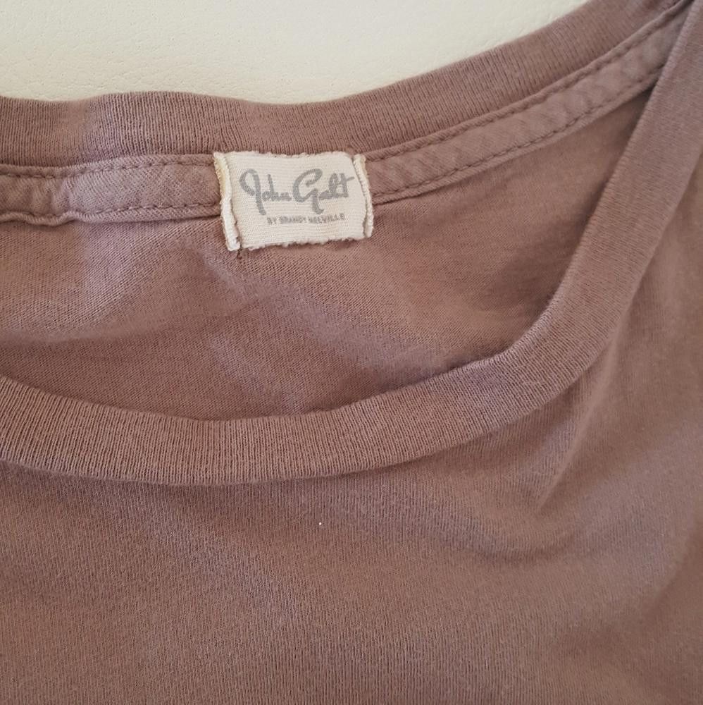Designer Light Chocolate Studded Melville Muscle Tank Size ONE SIZE - 4 Thumbnail