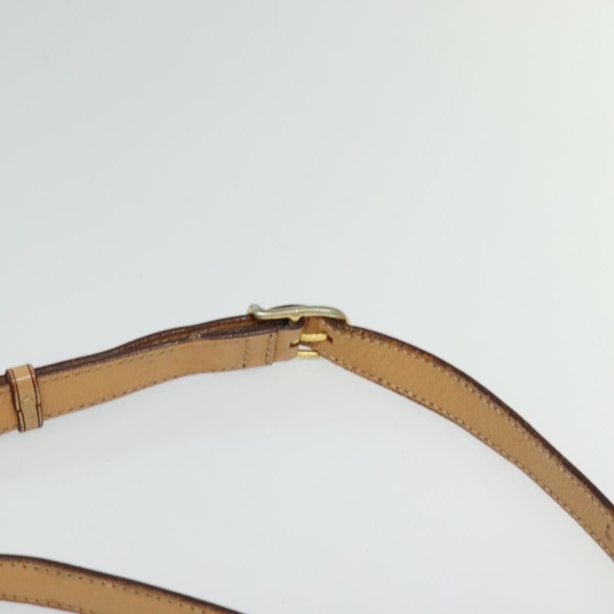 Celine CELINE Macadam Canvas Shoulder Bag Pvc Leather Brown Gold Size ONE SIZE - 8 Thumbnail
