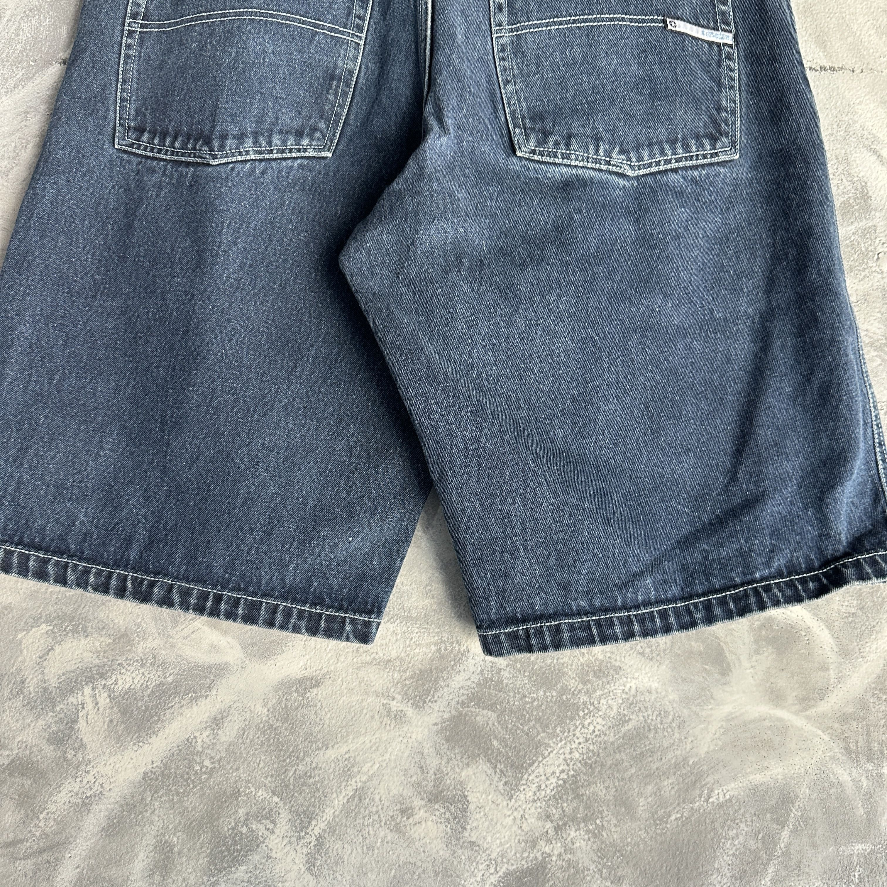 Southpole Vtg Y2K Southpole Baggy Jorts Shorts Hip Hop 5 Pocket Denim Size US 38 / EU 54 - 7 Thumbnail